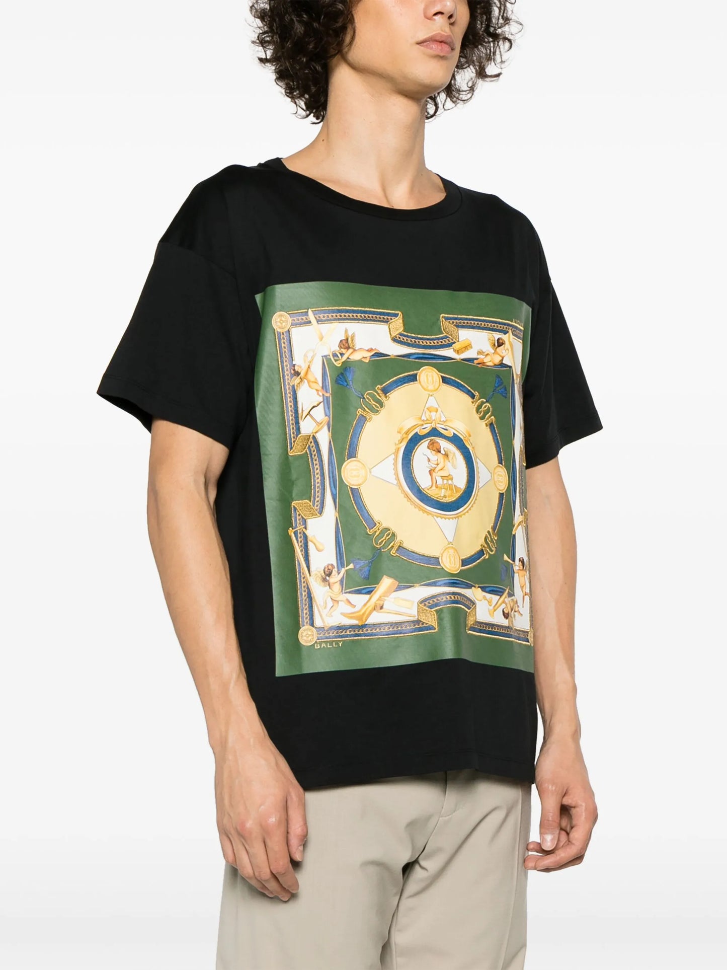 graphic-print organic cotton T-shirt