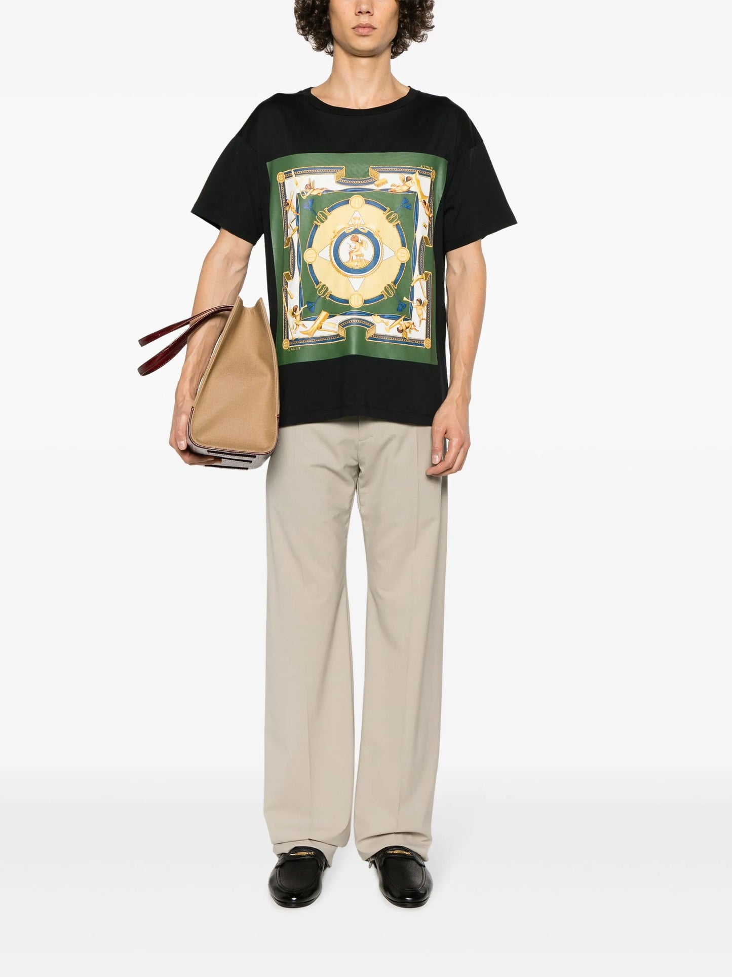 graphic-print organic cotton T-shirt