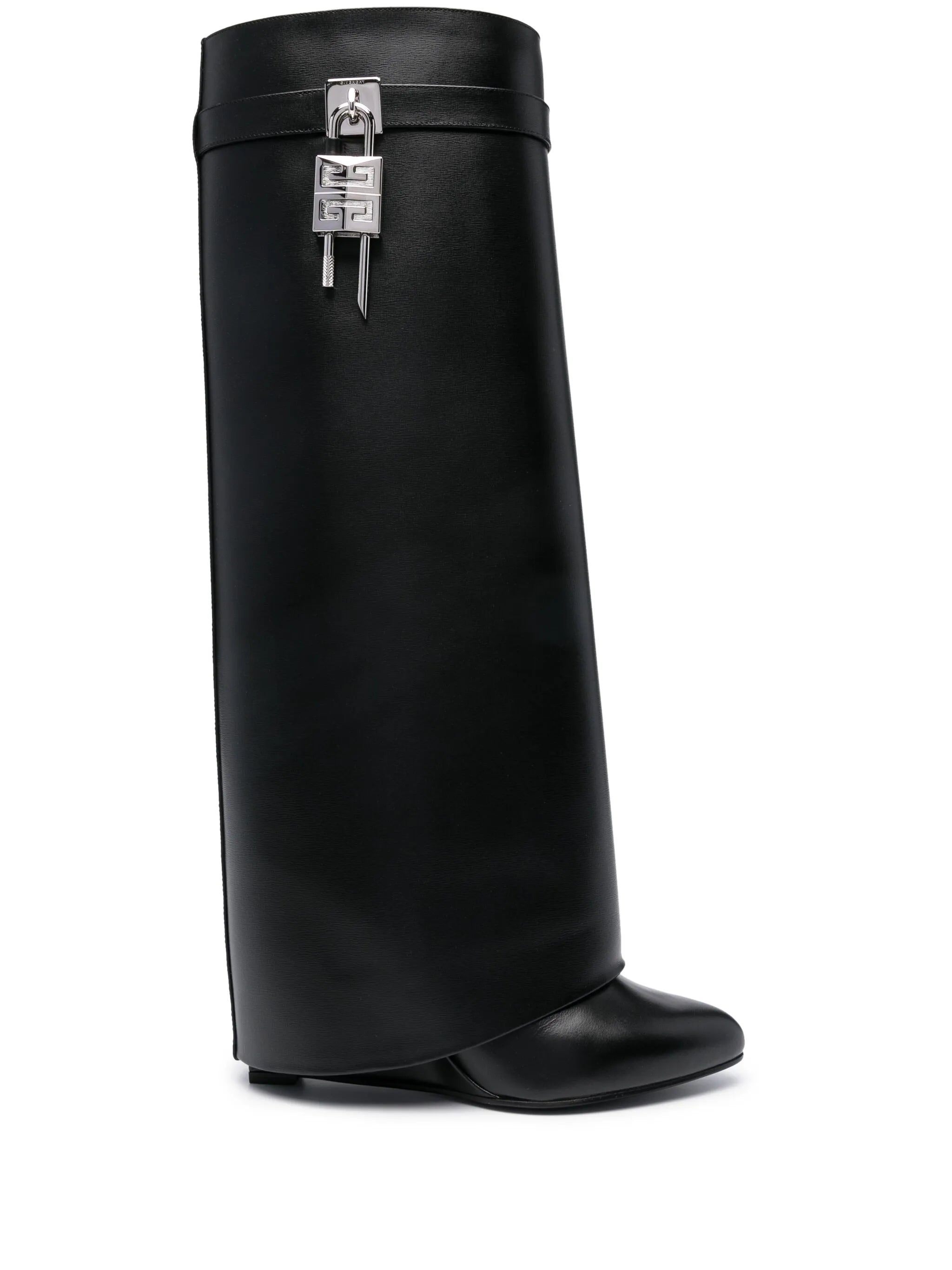 Shark Lock 100mm leather boots