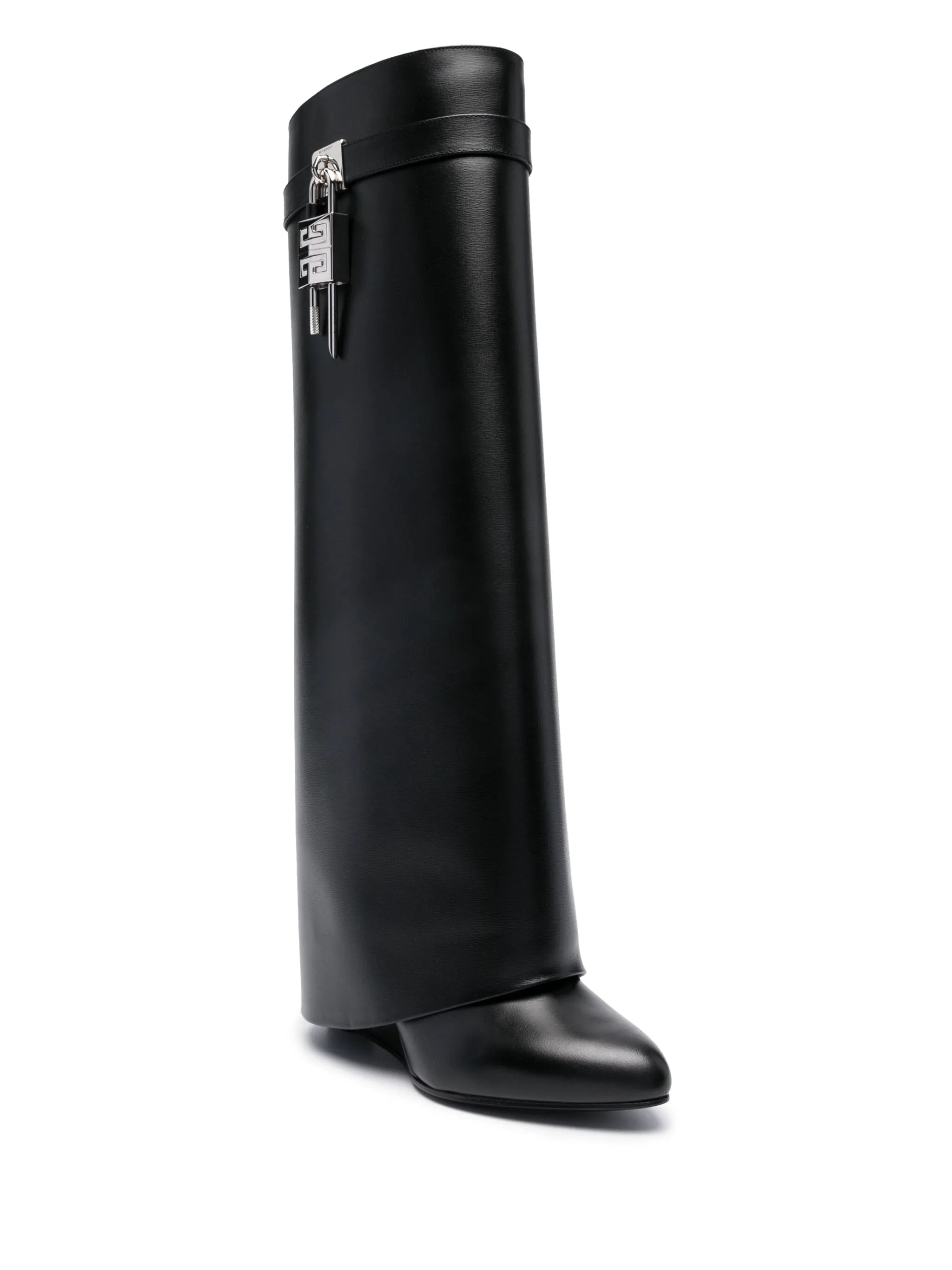 Shark Lock 100mm leather boots