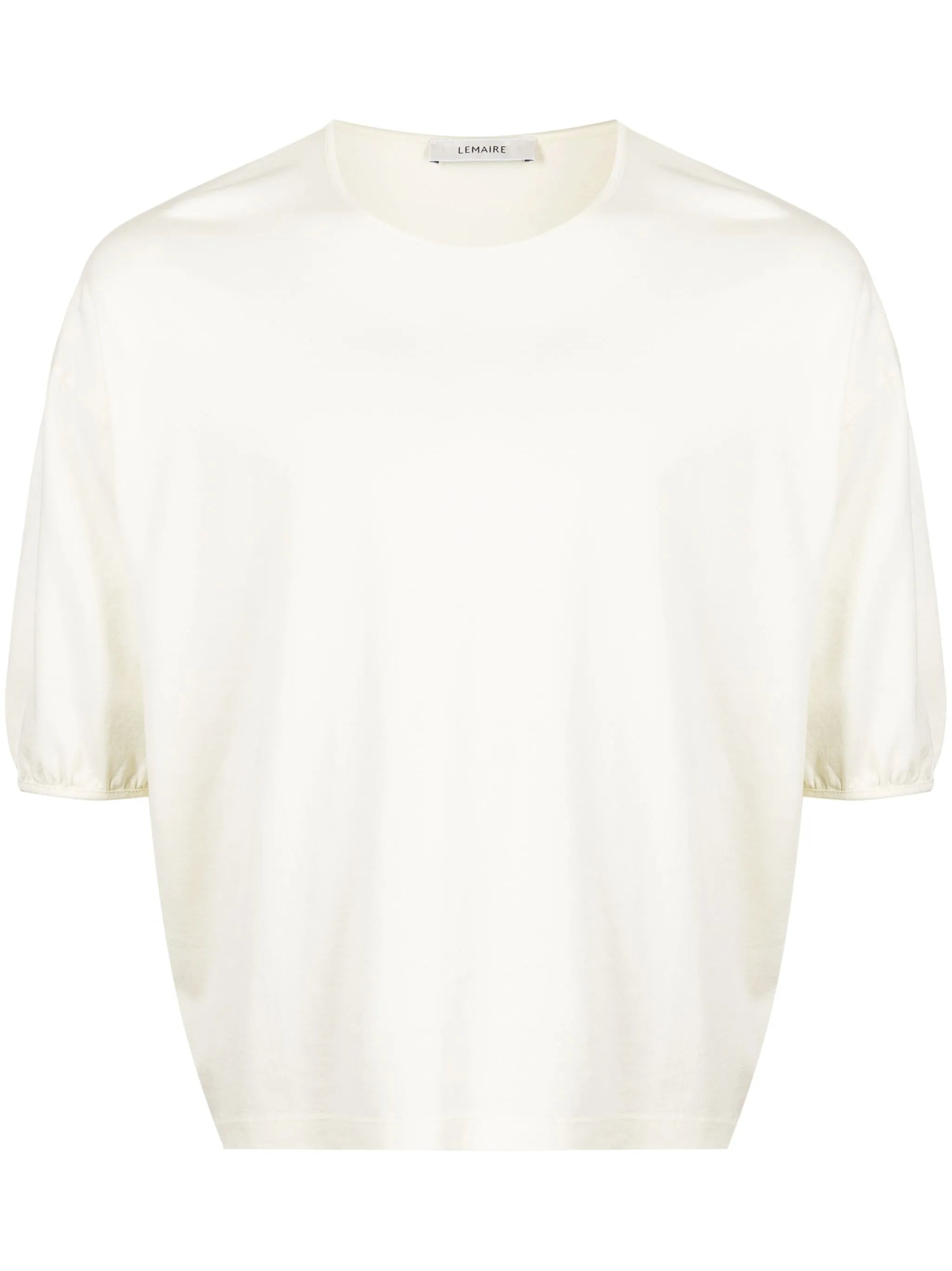 drop-shoulder cotton T-shirt