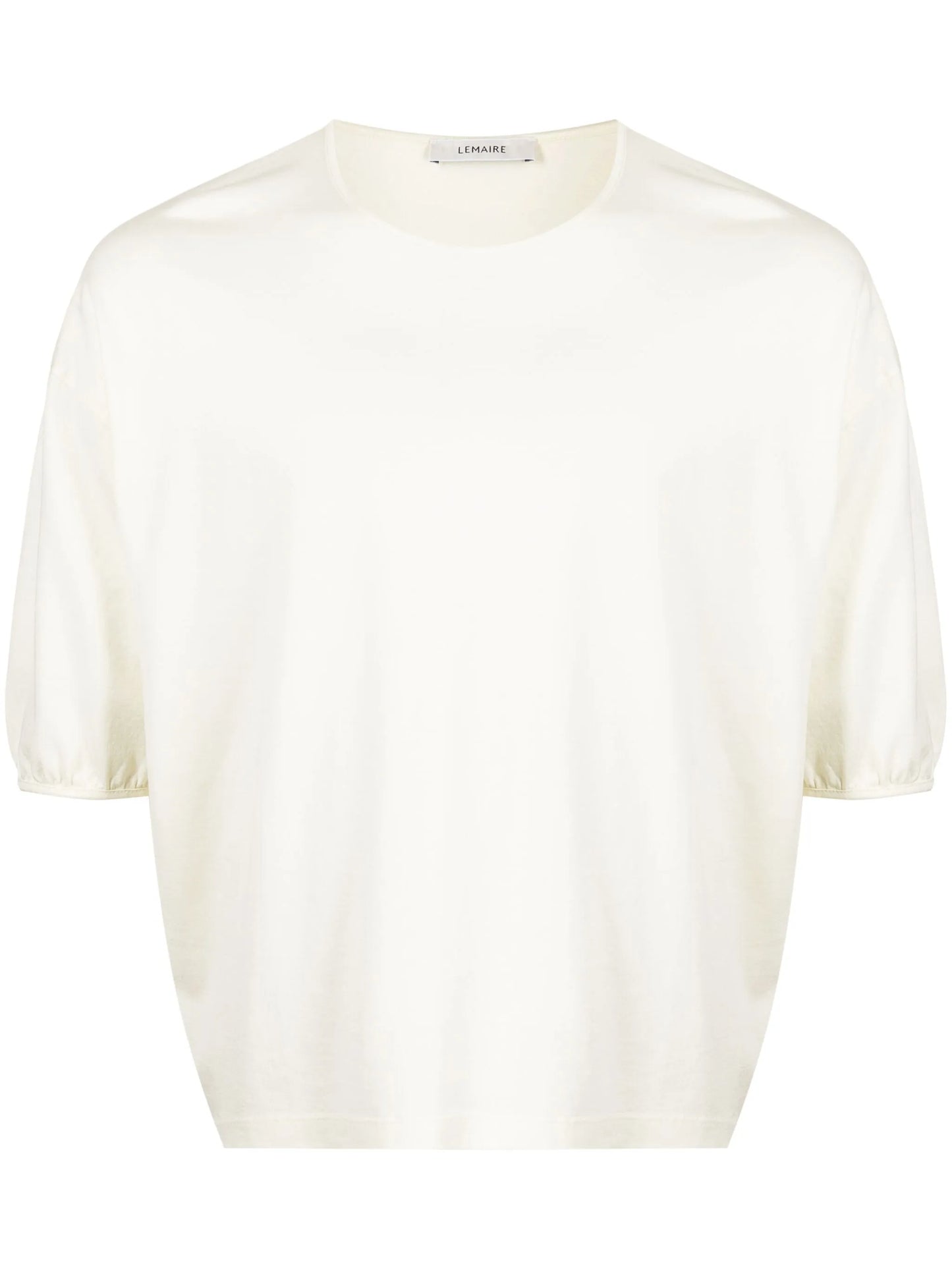 drop-shoulder cotton T-shirt
