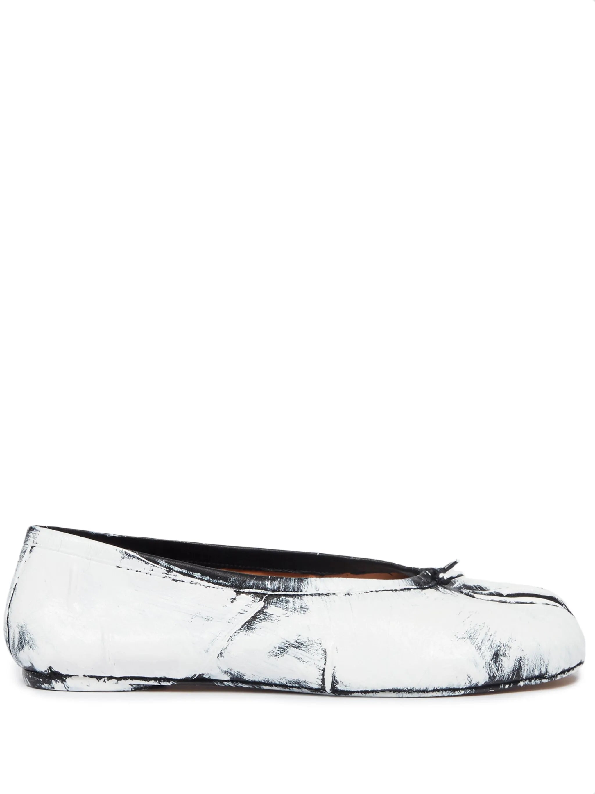 Tabi New leather ballet flats