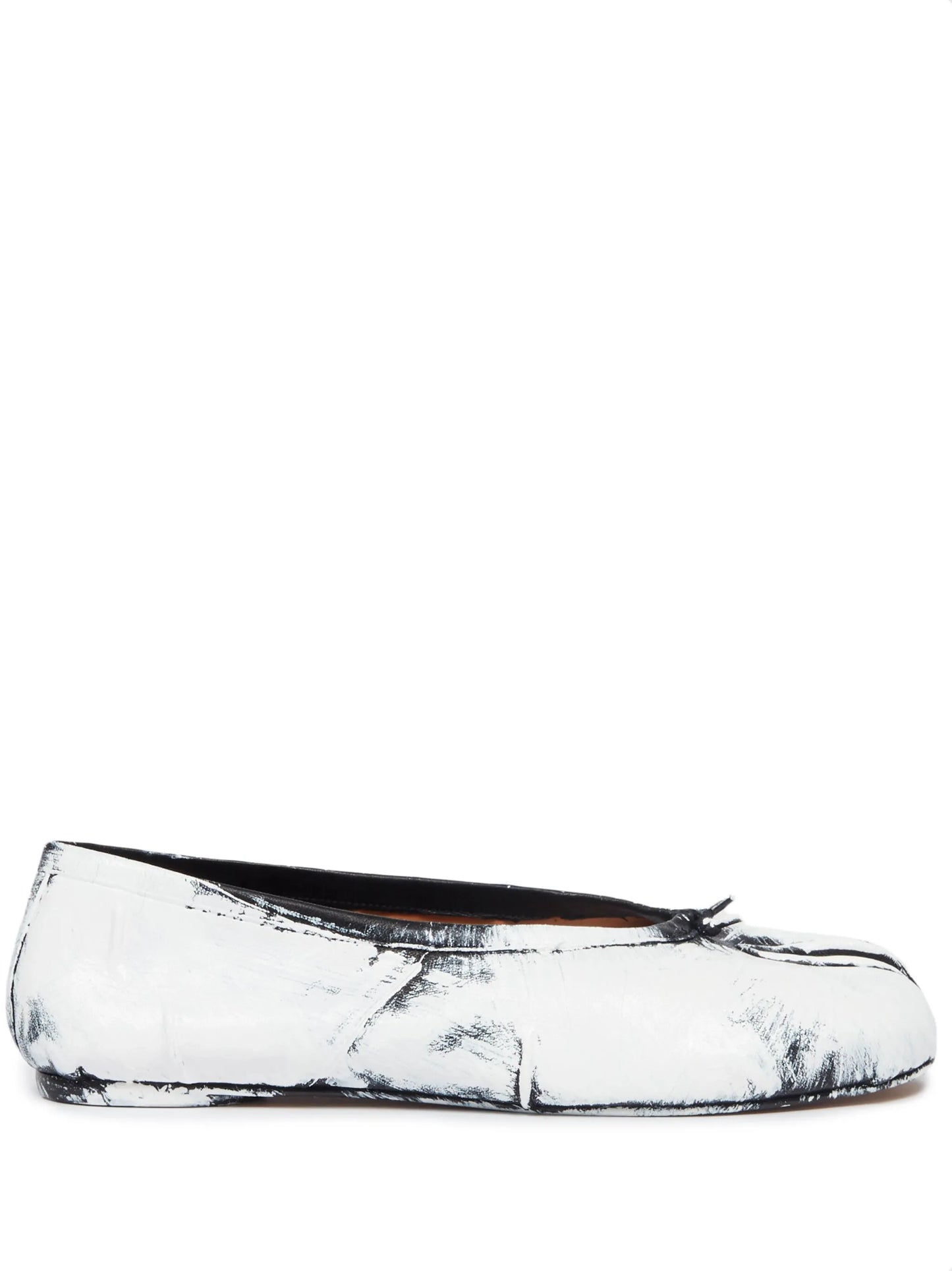 Tabi New leather ballet flats