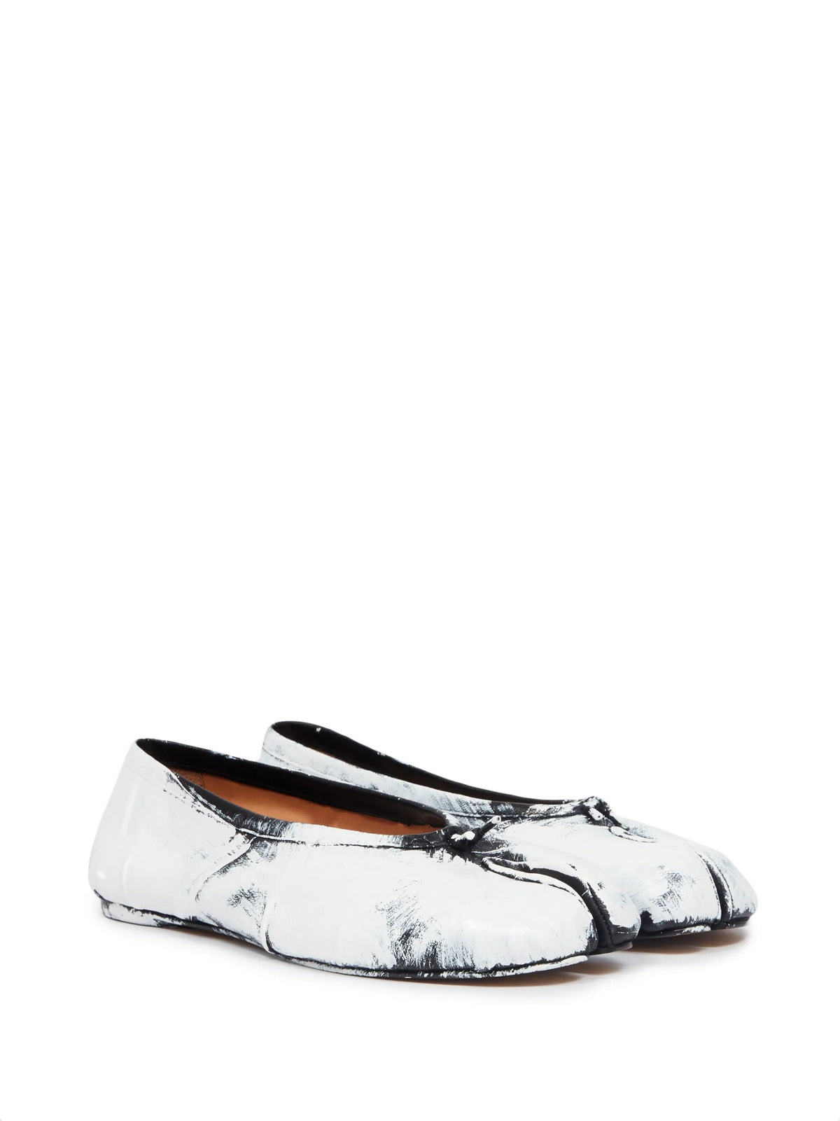 Tabi New leather ballet flats