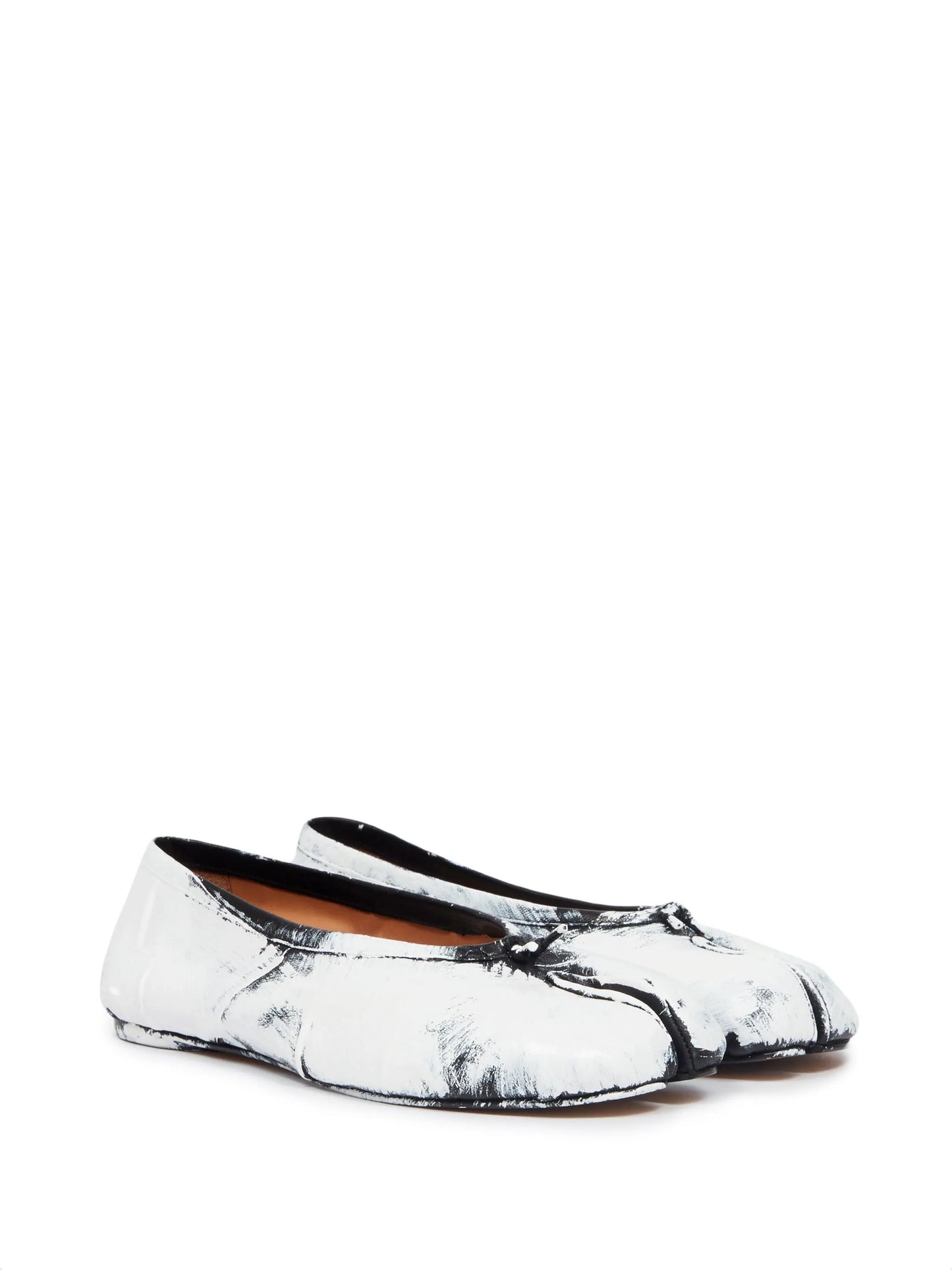 Tabi New leather ballet flats