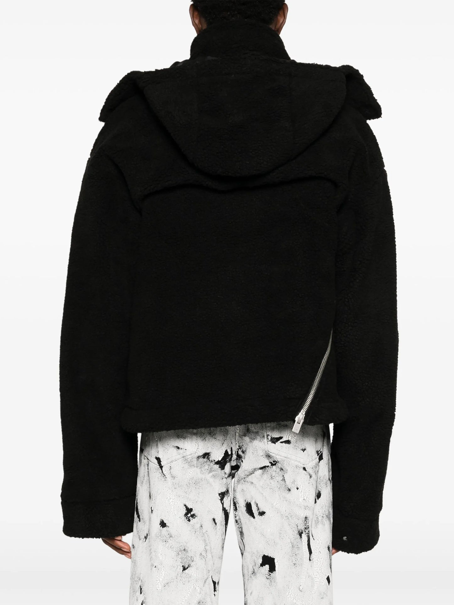 classic-hood fleece jacket