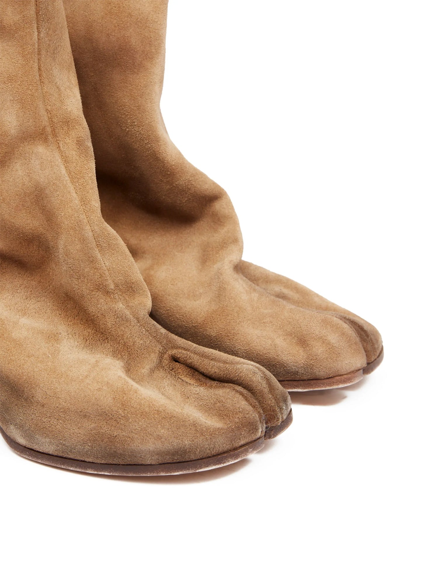 Tabi 80mm suede ankle boots