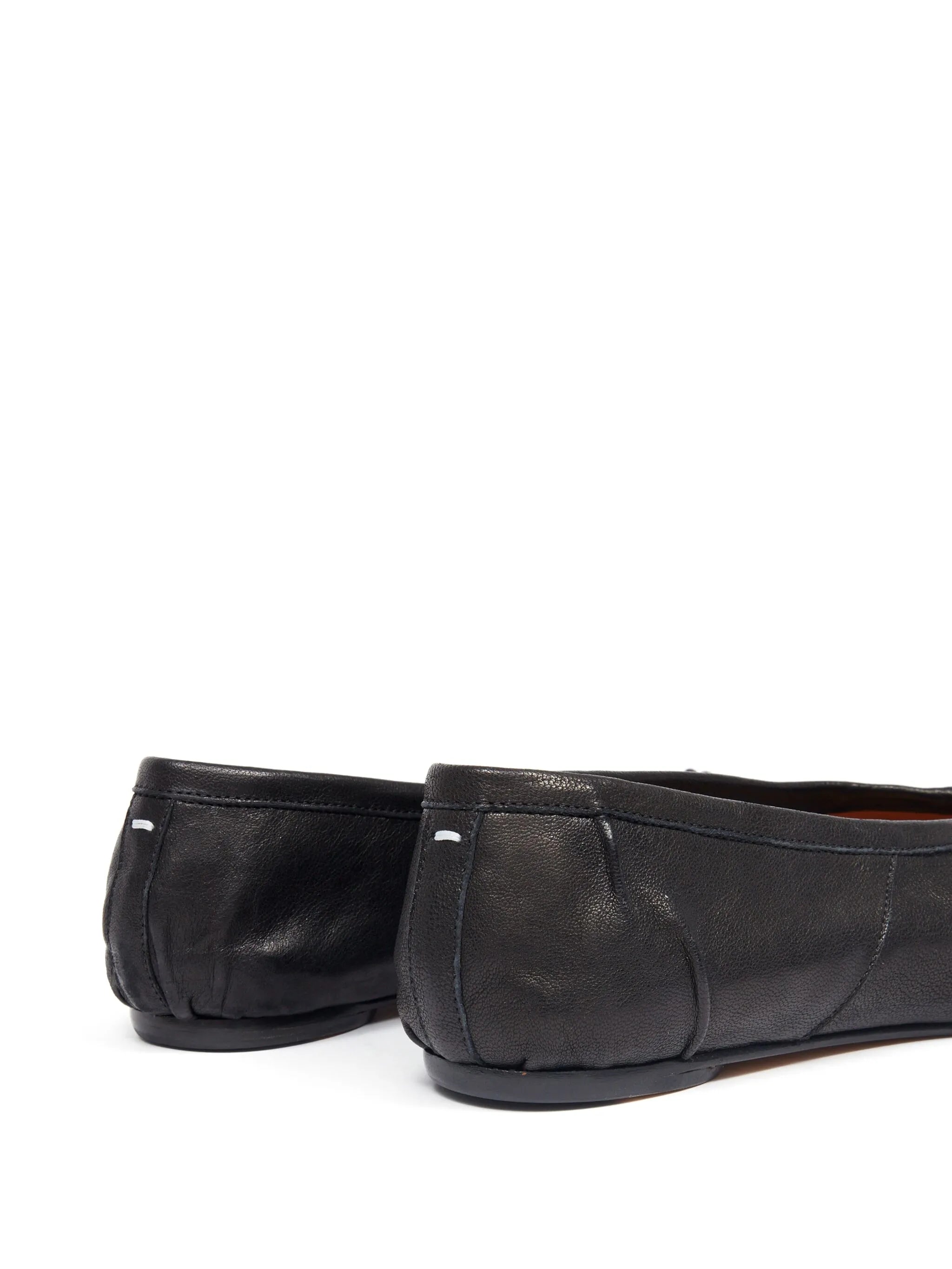 split-toe ballerine ballet flats