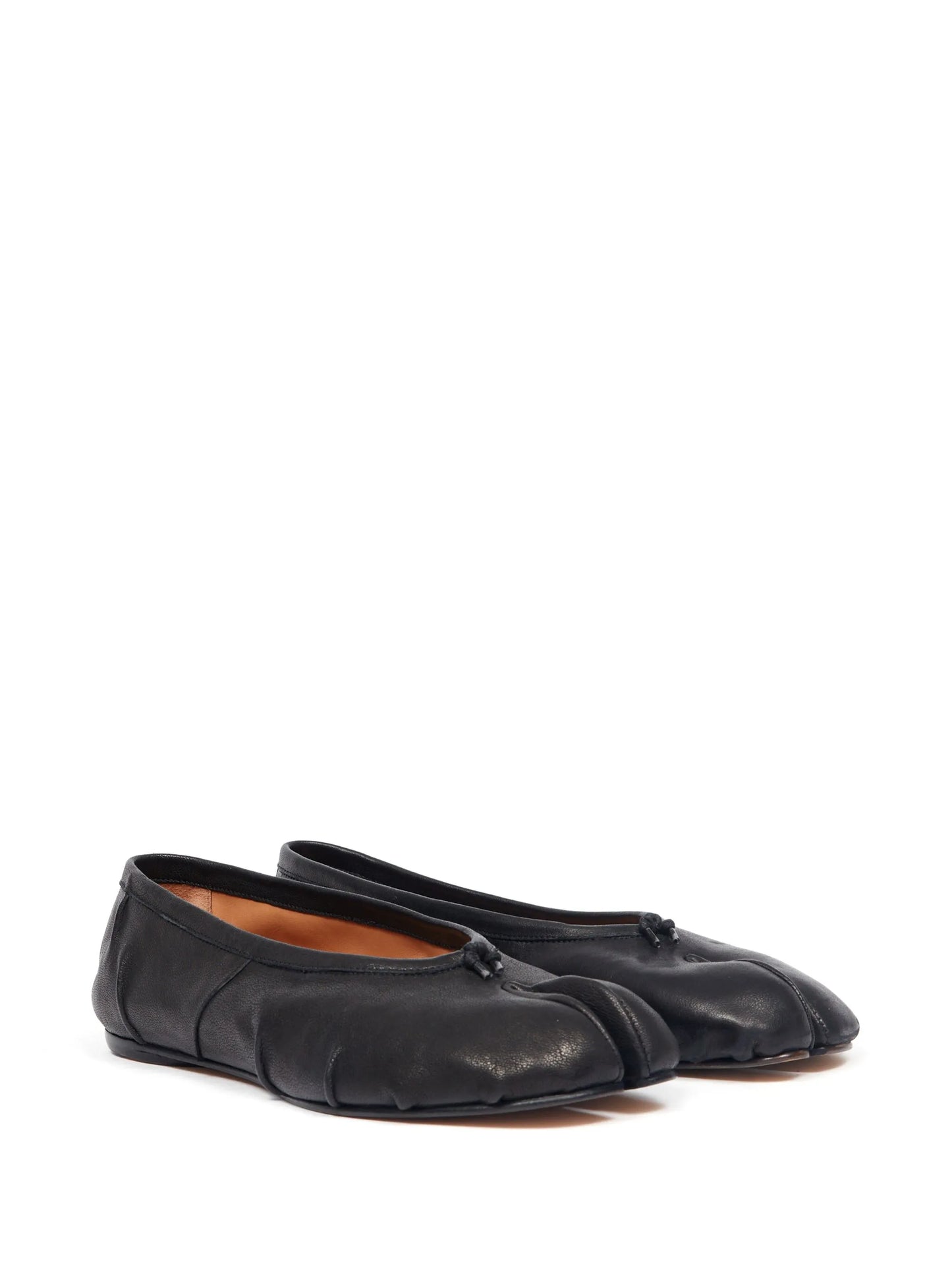 split-toe ballerine ballet flats