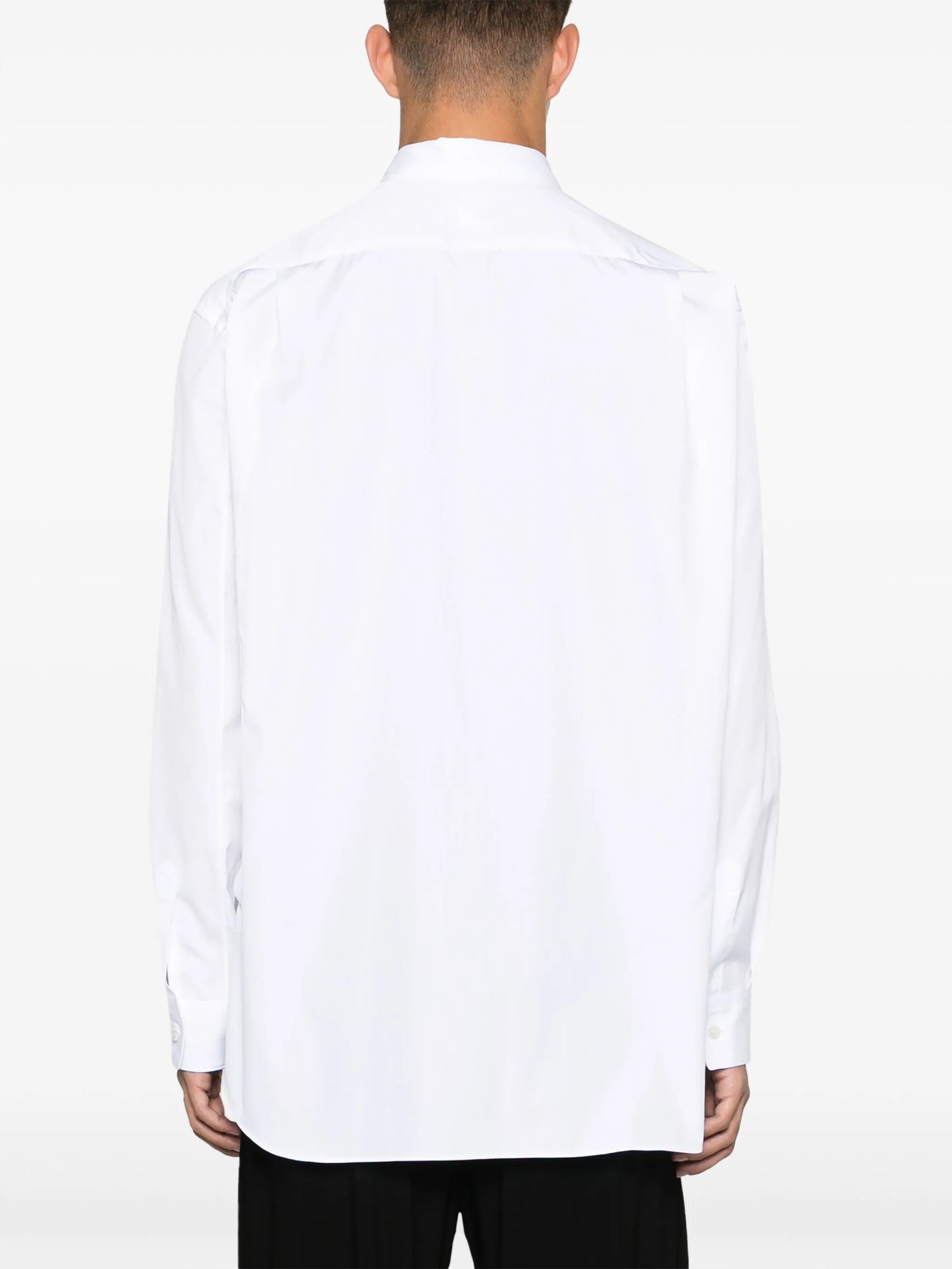 long-sleeve cotton shirt