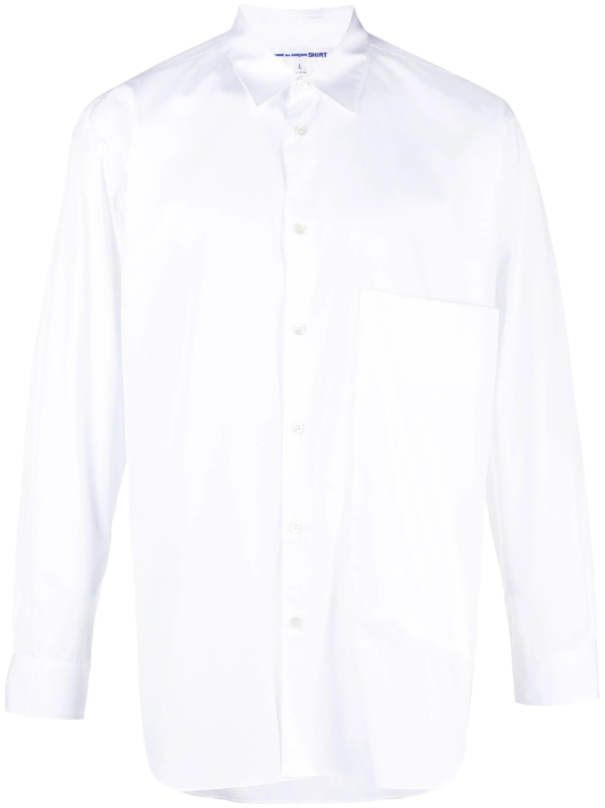 long-sleeve cotton shirt