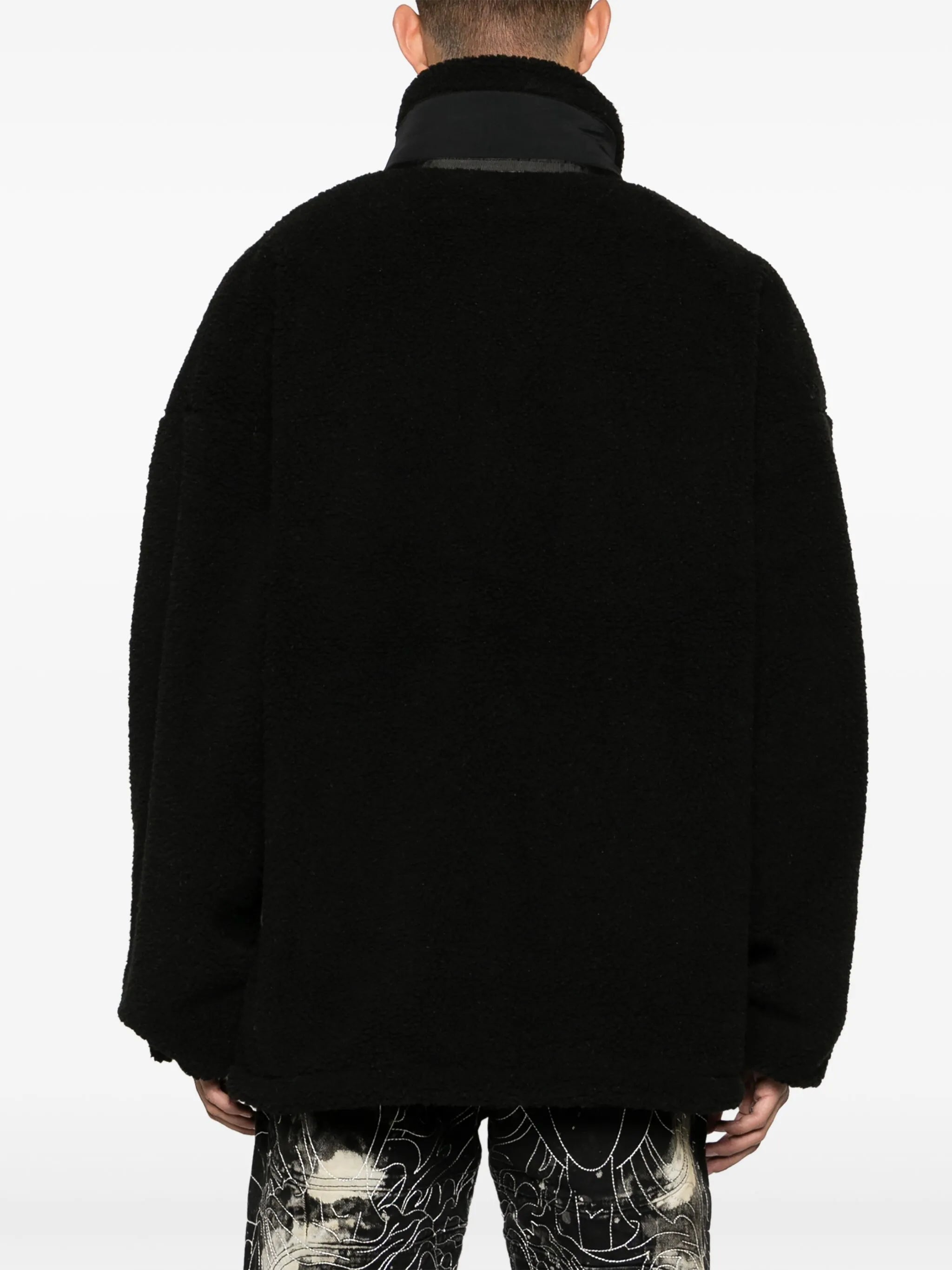 Paris' Best jacquard fleece jacket