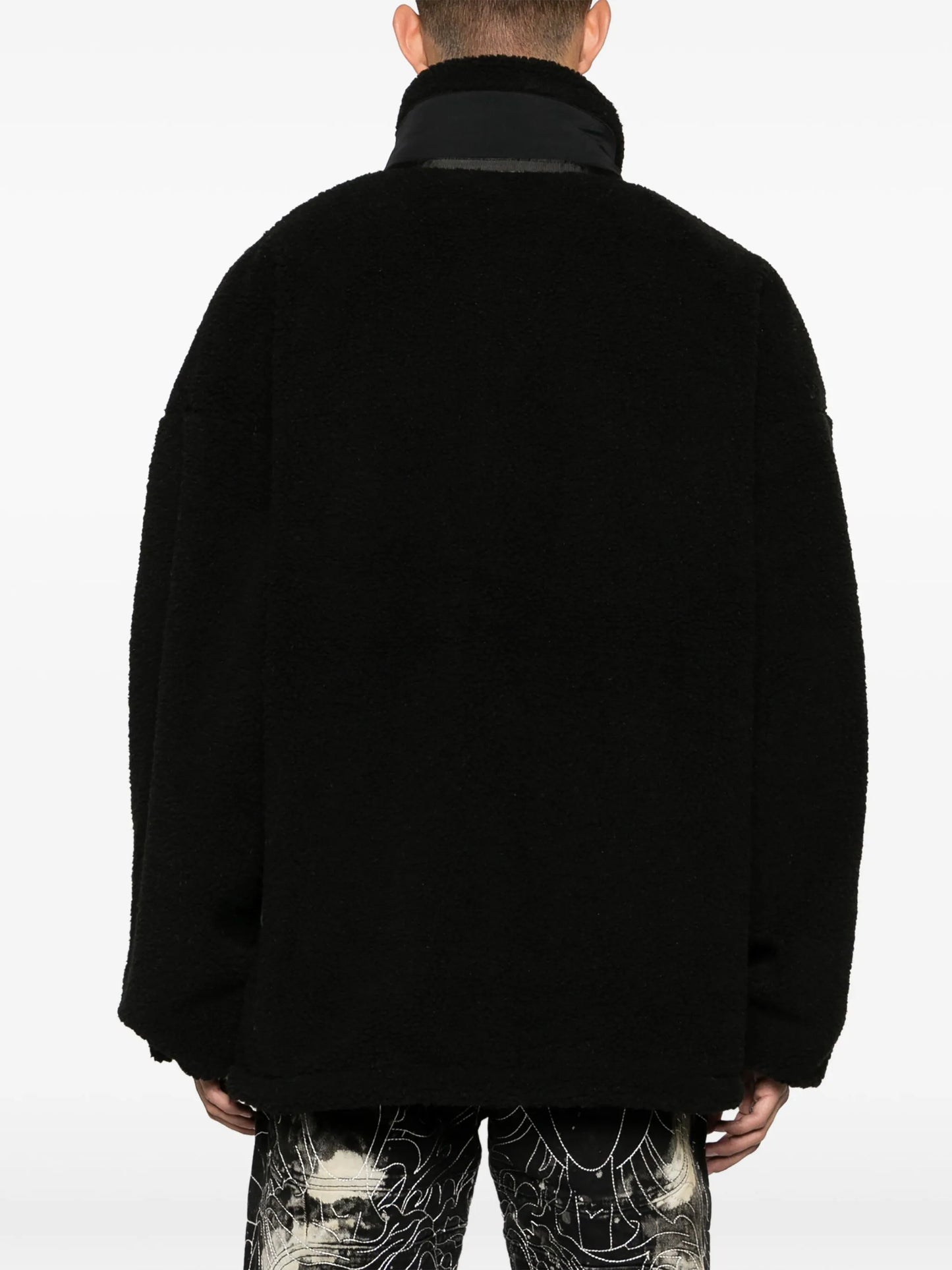 Paris' Best jacquard fleece jacket