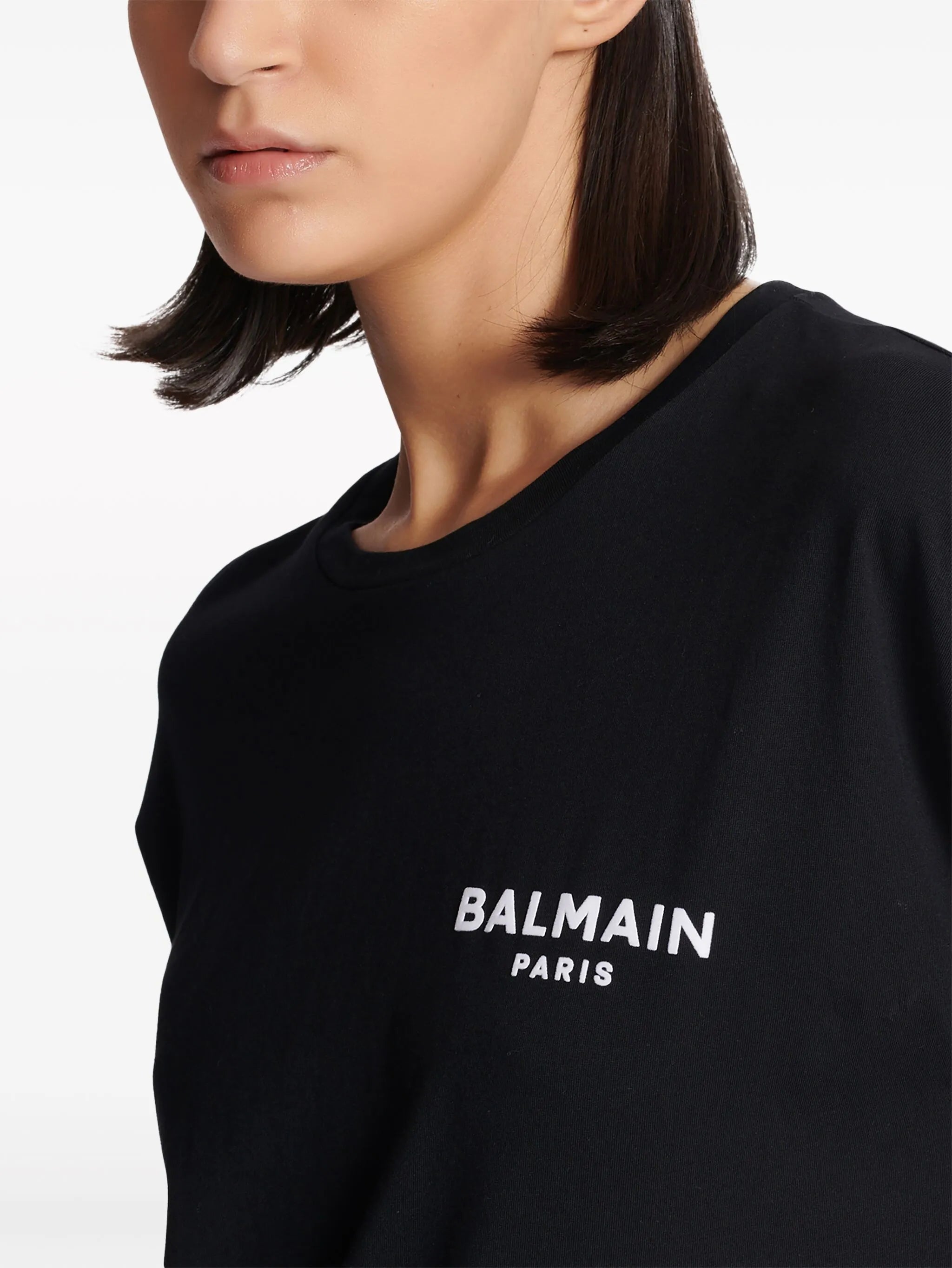 logo-print cotton T-shirt