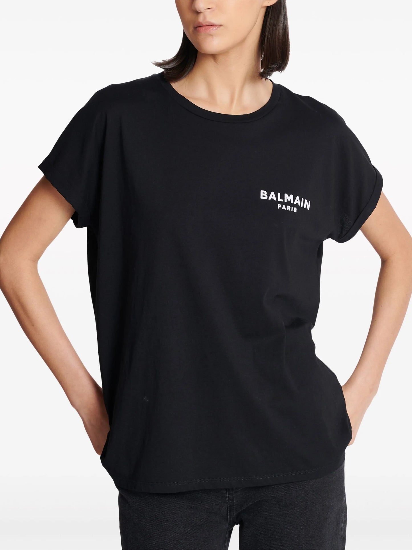 logo-print cotton T-shirt