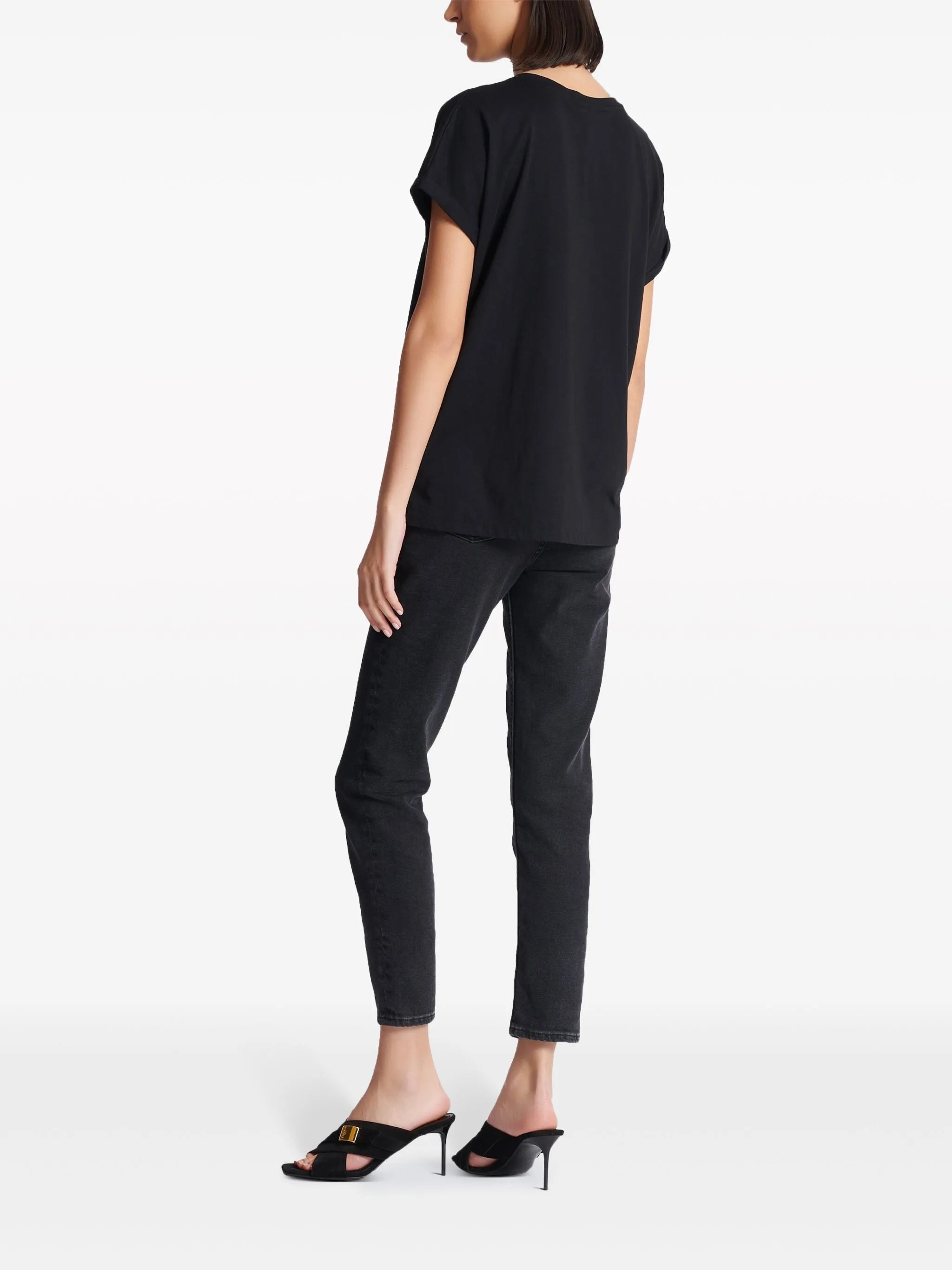 logo-print cotton T-shirt