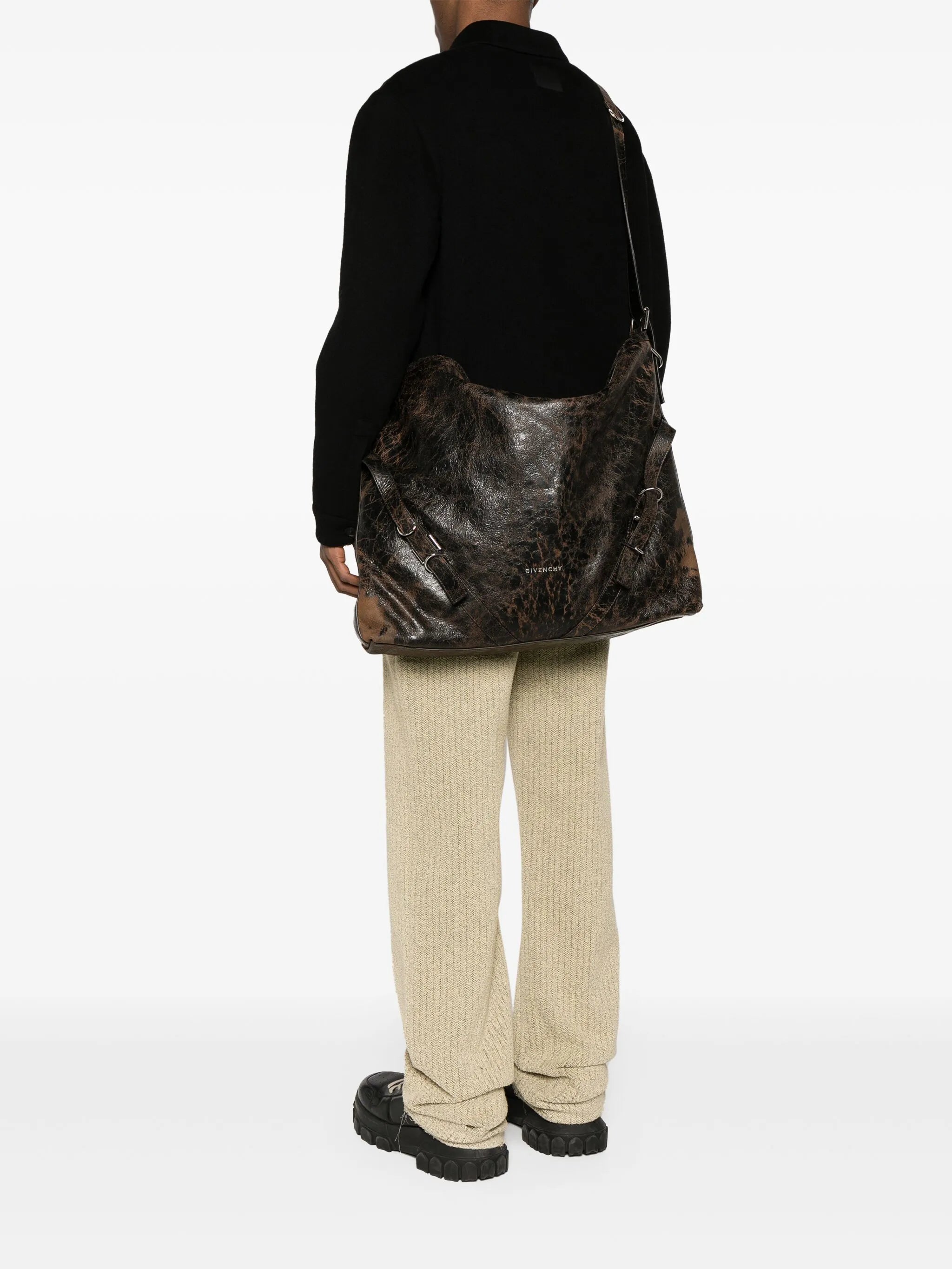 XL Voyou leather bag