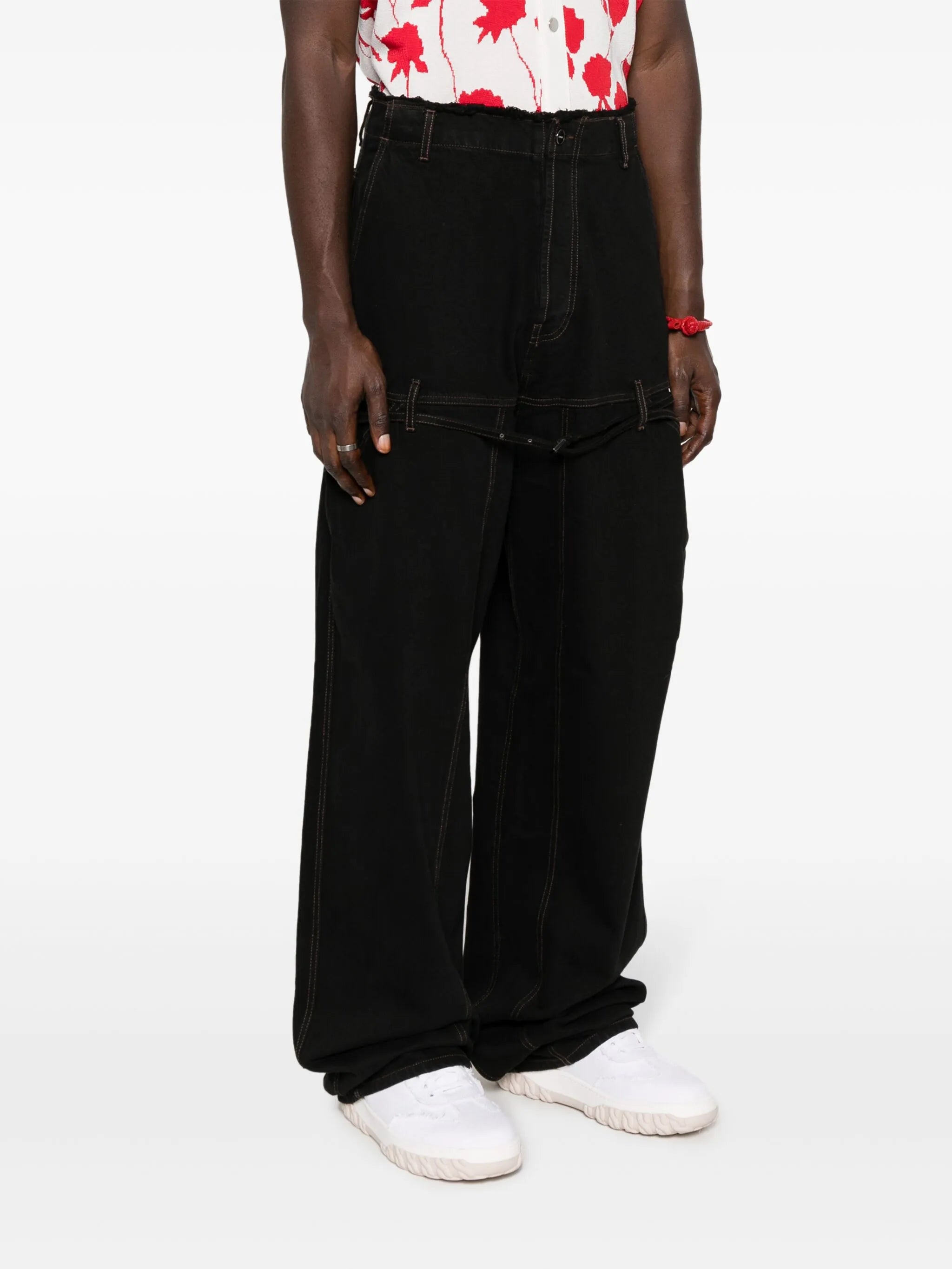 Le De Nîmes Criollo mid-rise wide-leg jeans