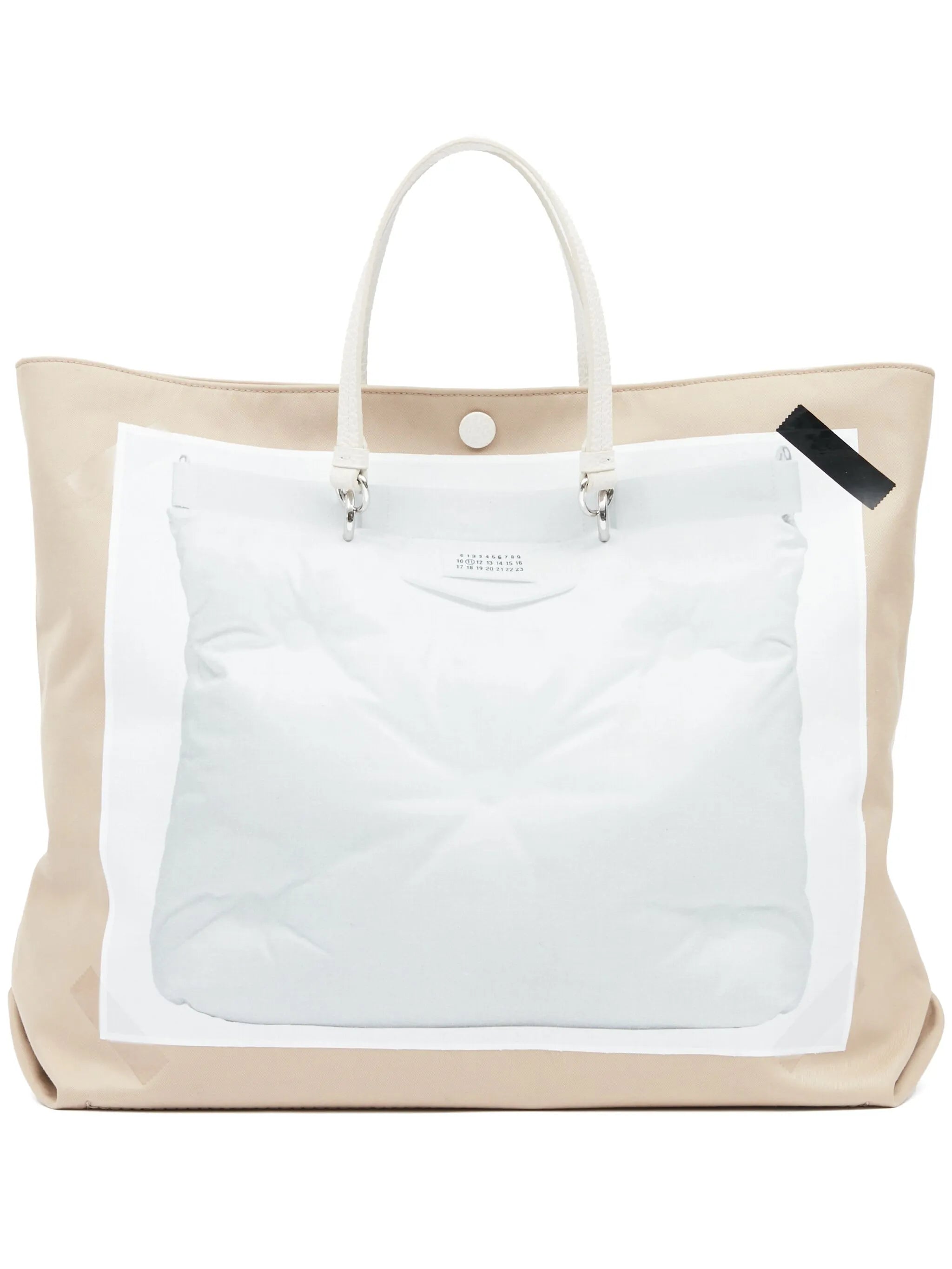 Glam Slam trompe l'oeil-print tote bag