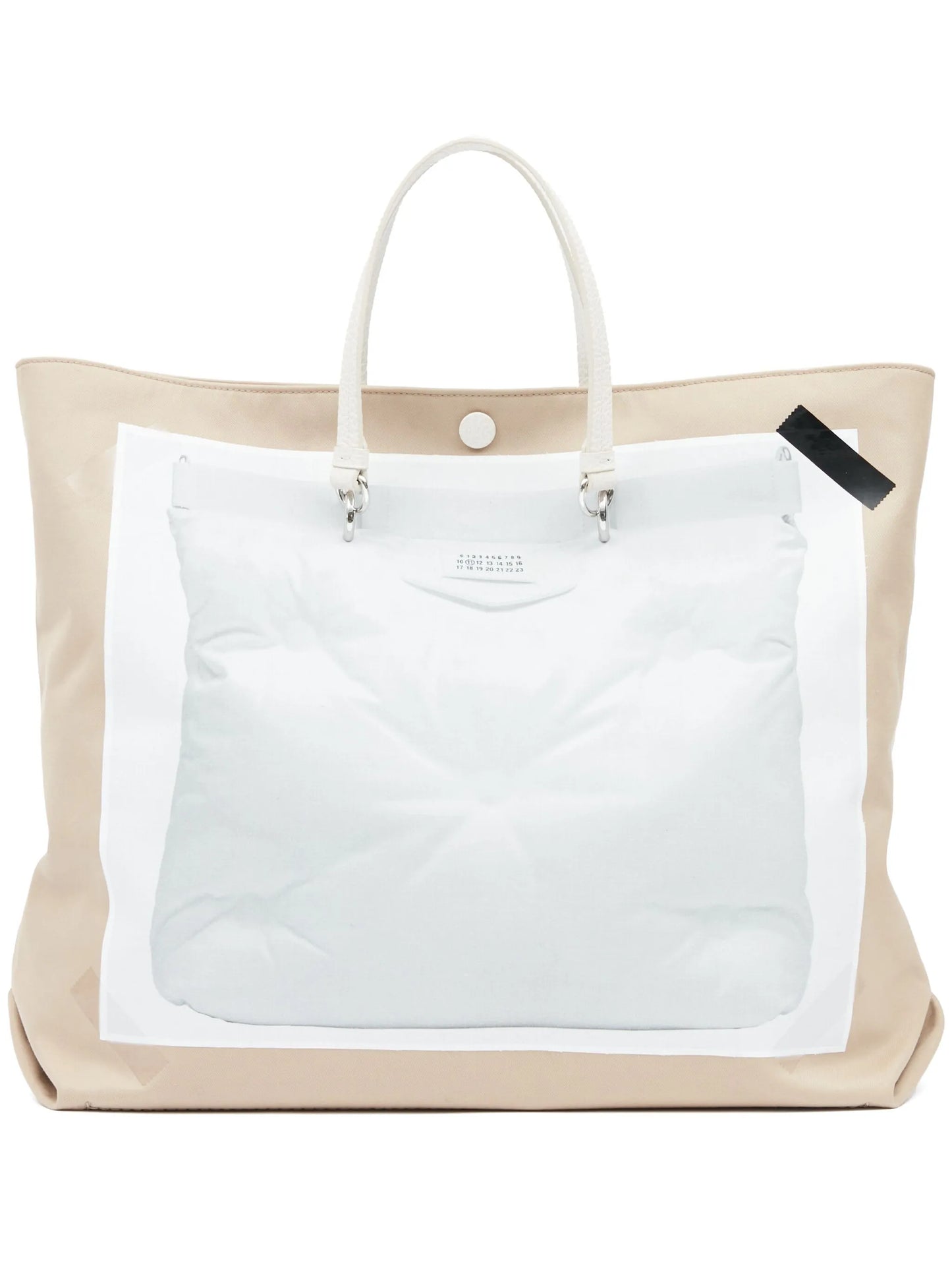 Glam Slam trompe l'oeil-print tote bag
