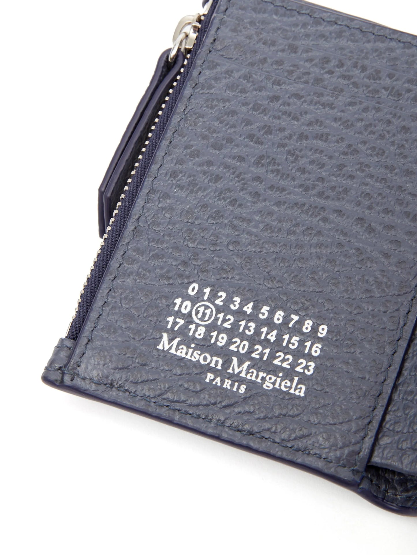 four-stitch logo folded wallet