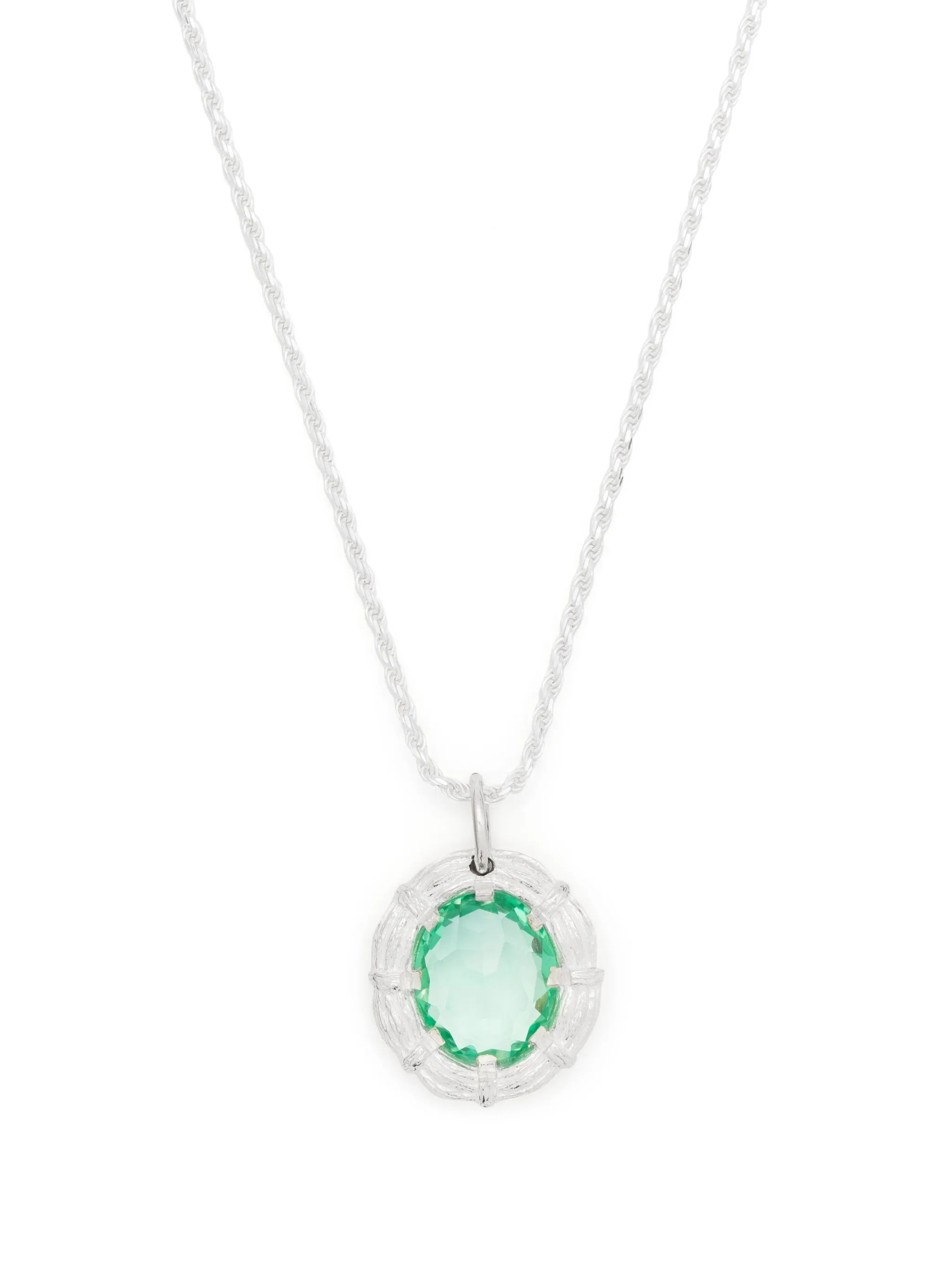 Bound Willow sapphire pendant