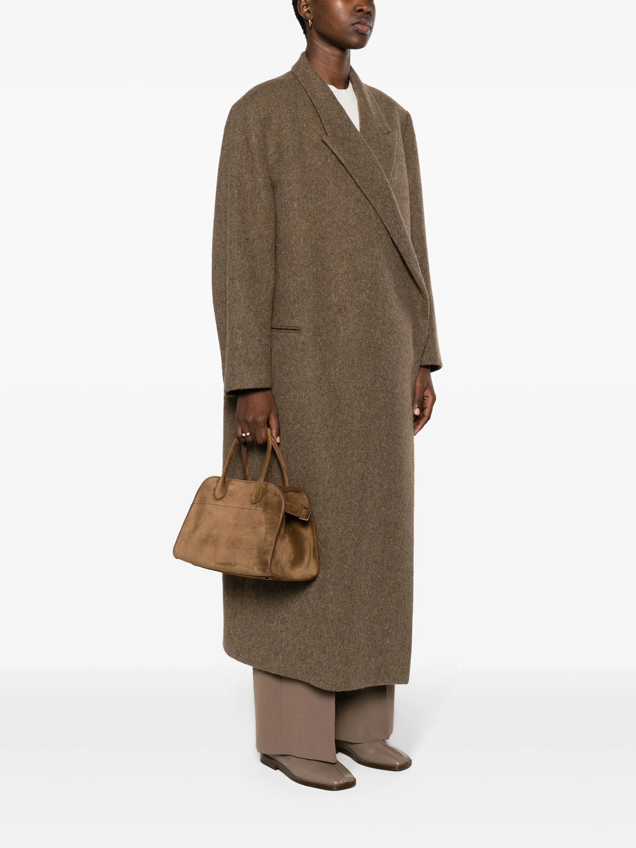 Soft Margaux 10 suede tote bag