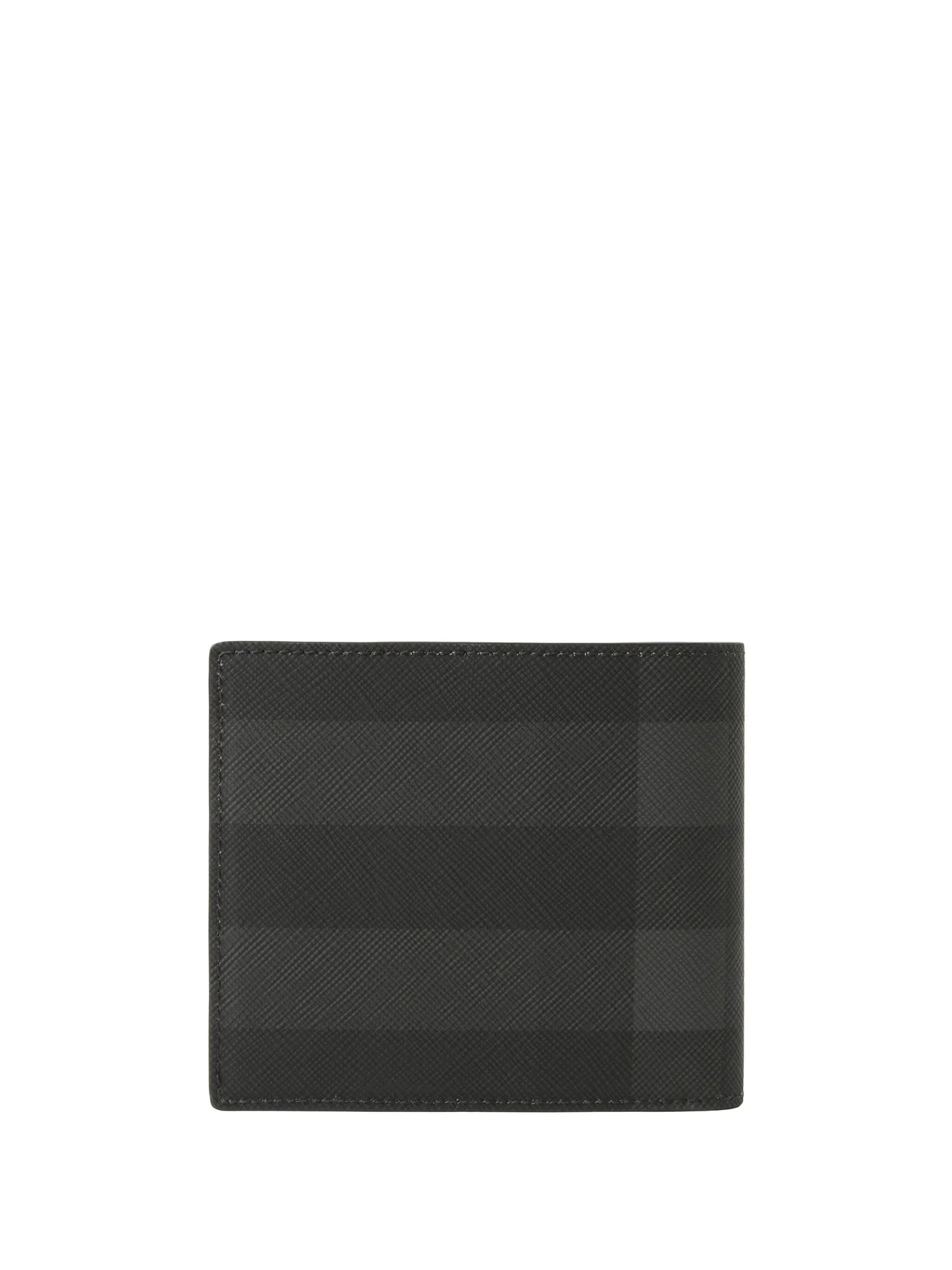 Check-pattern bi-fold wallet