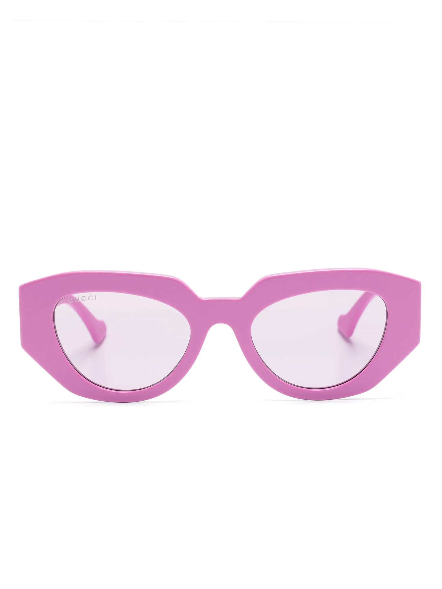 tortoiseshell-effect geometric-frame glasses