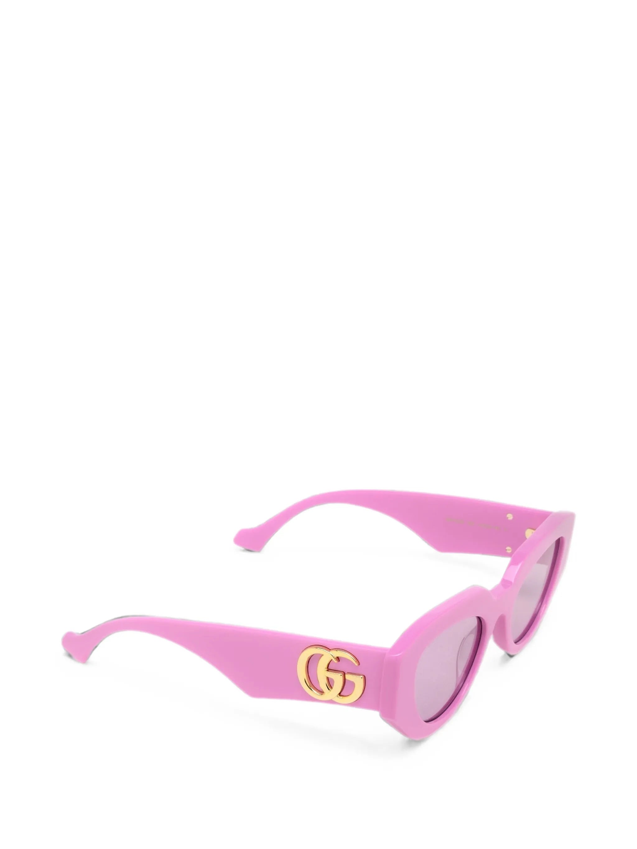 geometric-frame glasses