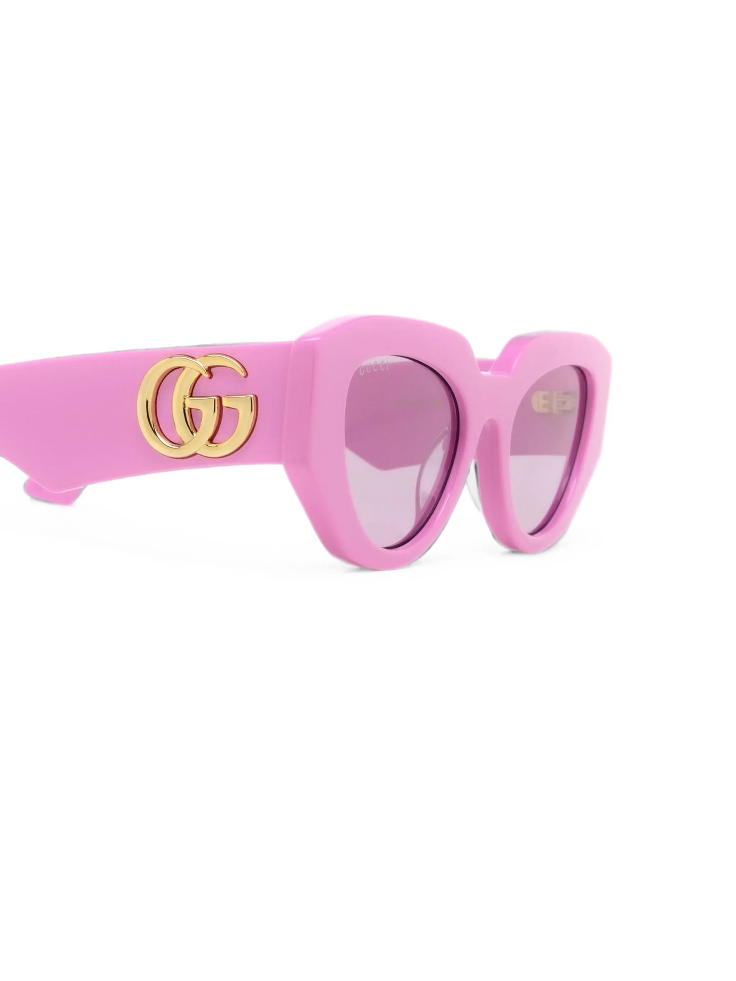 geometric-frame glasses