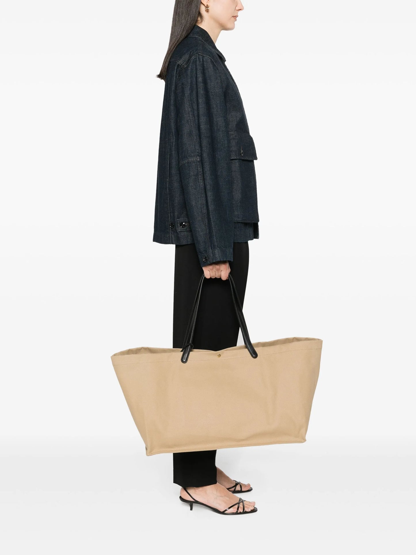 large Idaho cotton tote bag