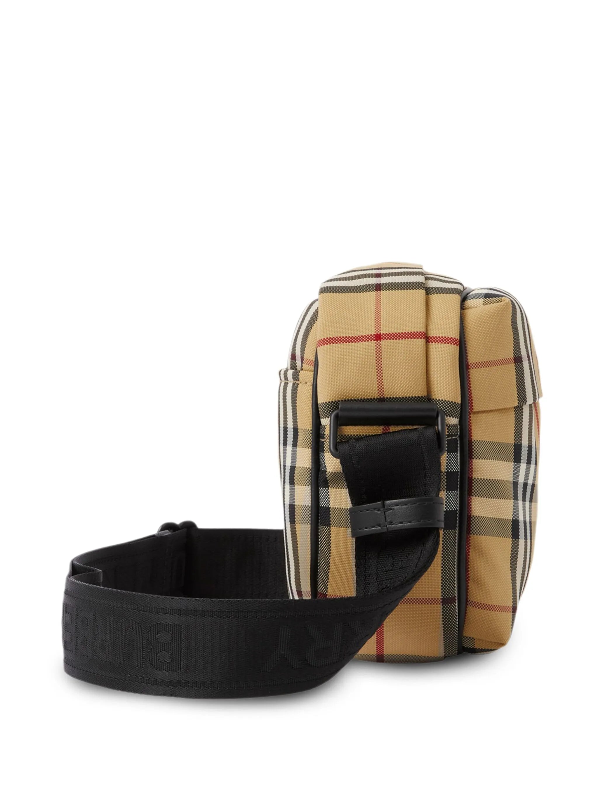 check-pattern shoulder bag