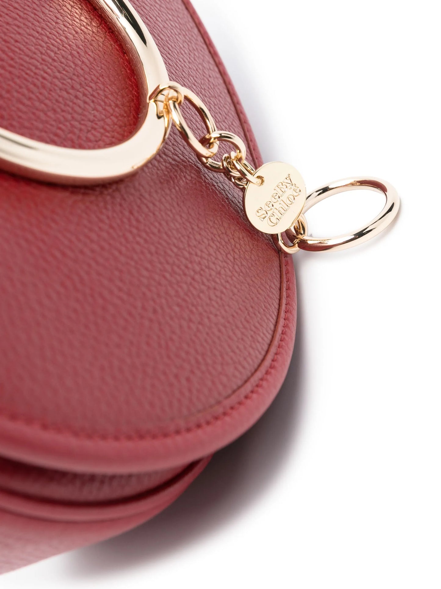 Mara leather clutch bag