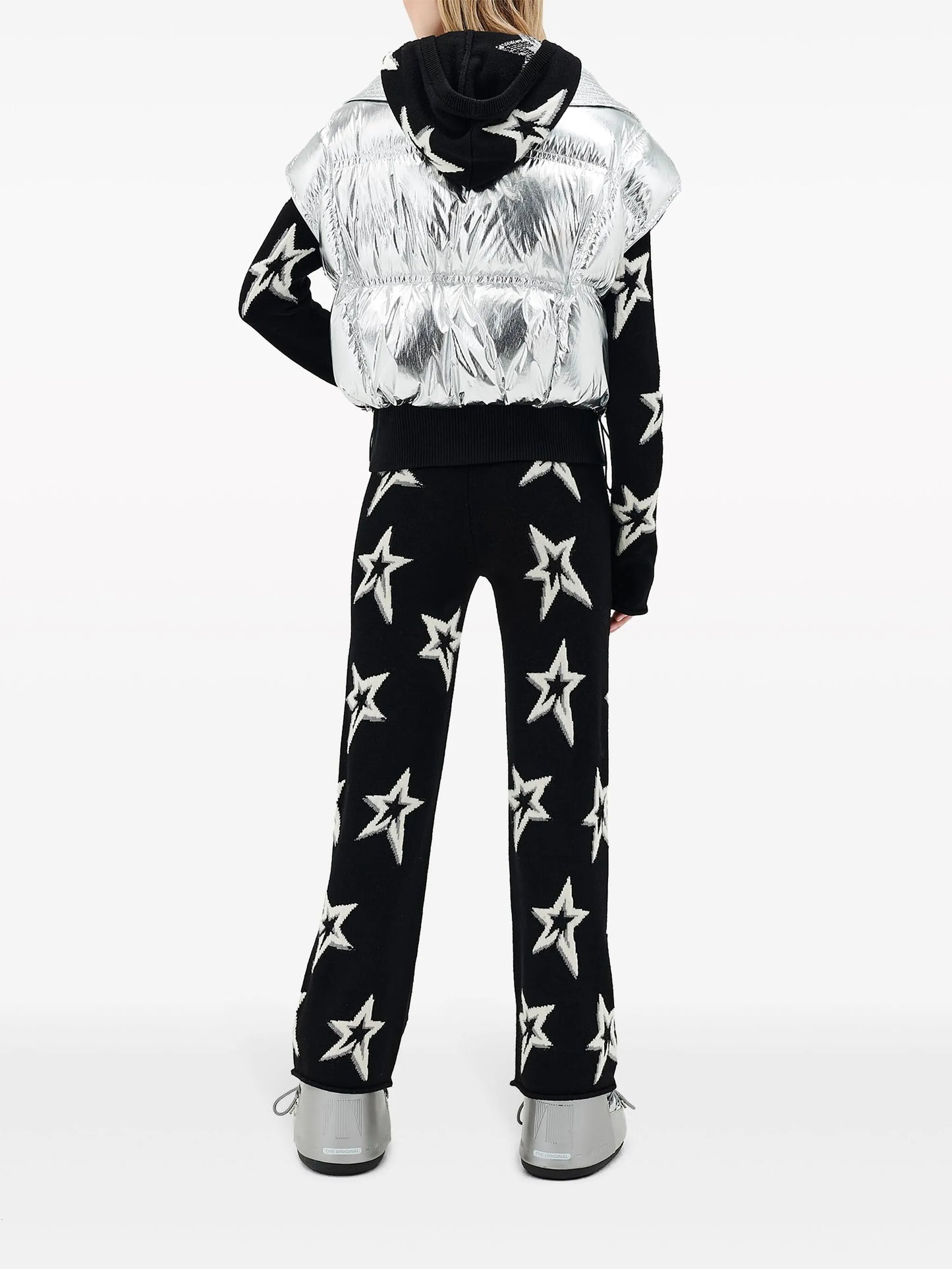 Sierra metallic-effect puffer gilet