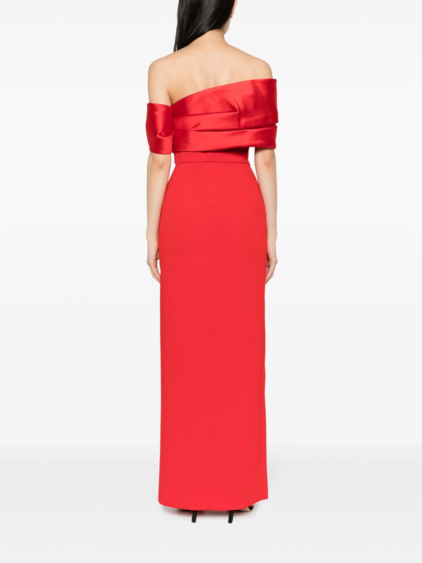 Alexis off-shoulder gown
