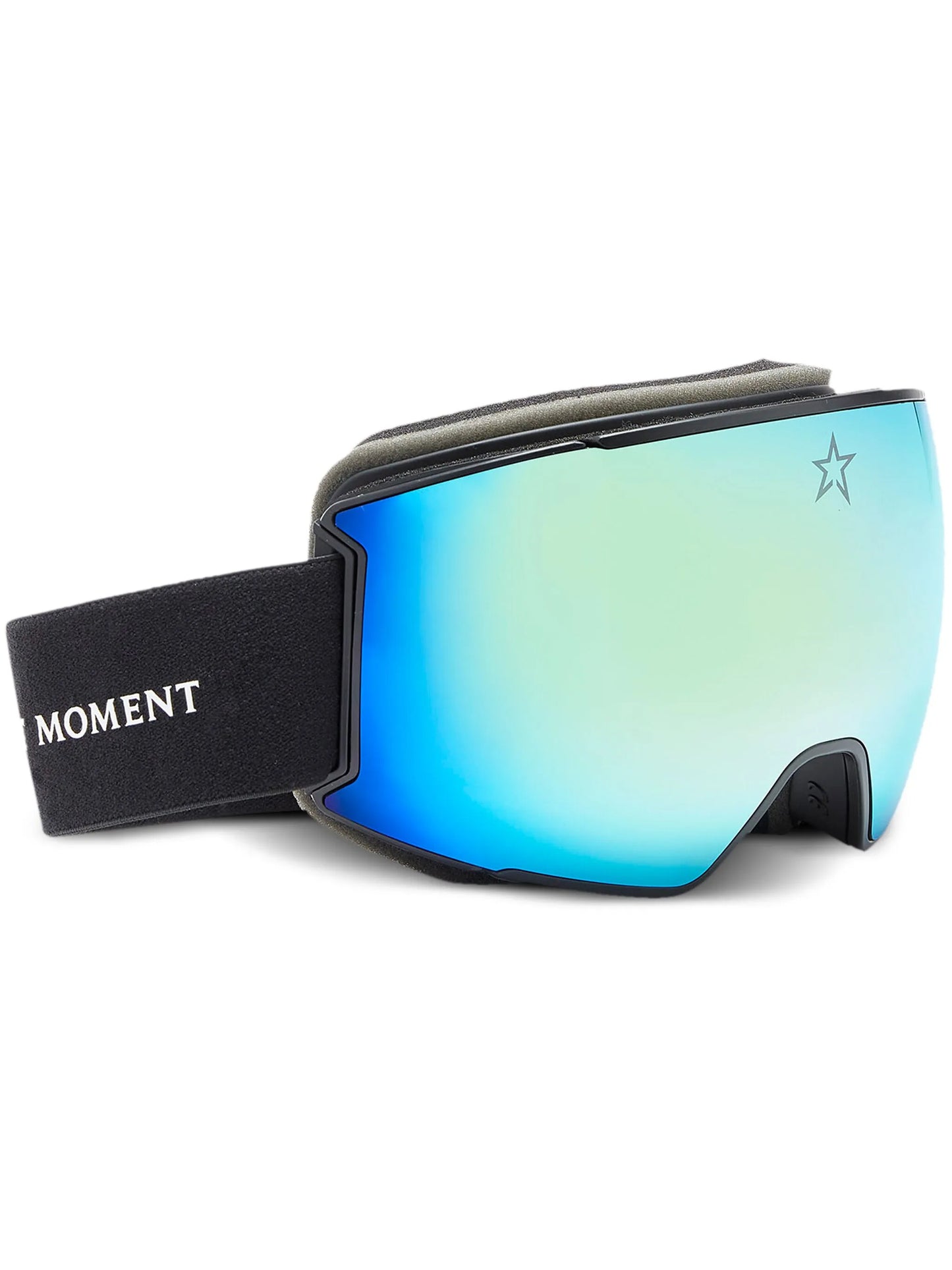 Polar logo-print goggles
