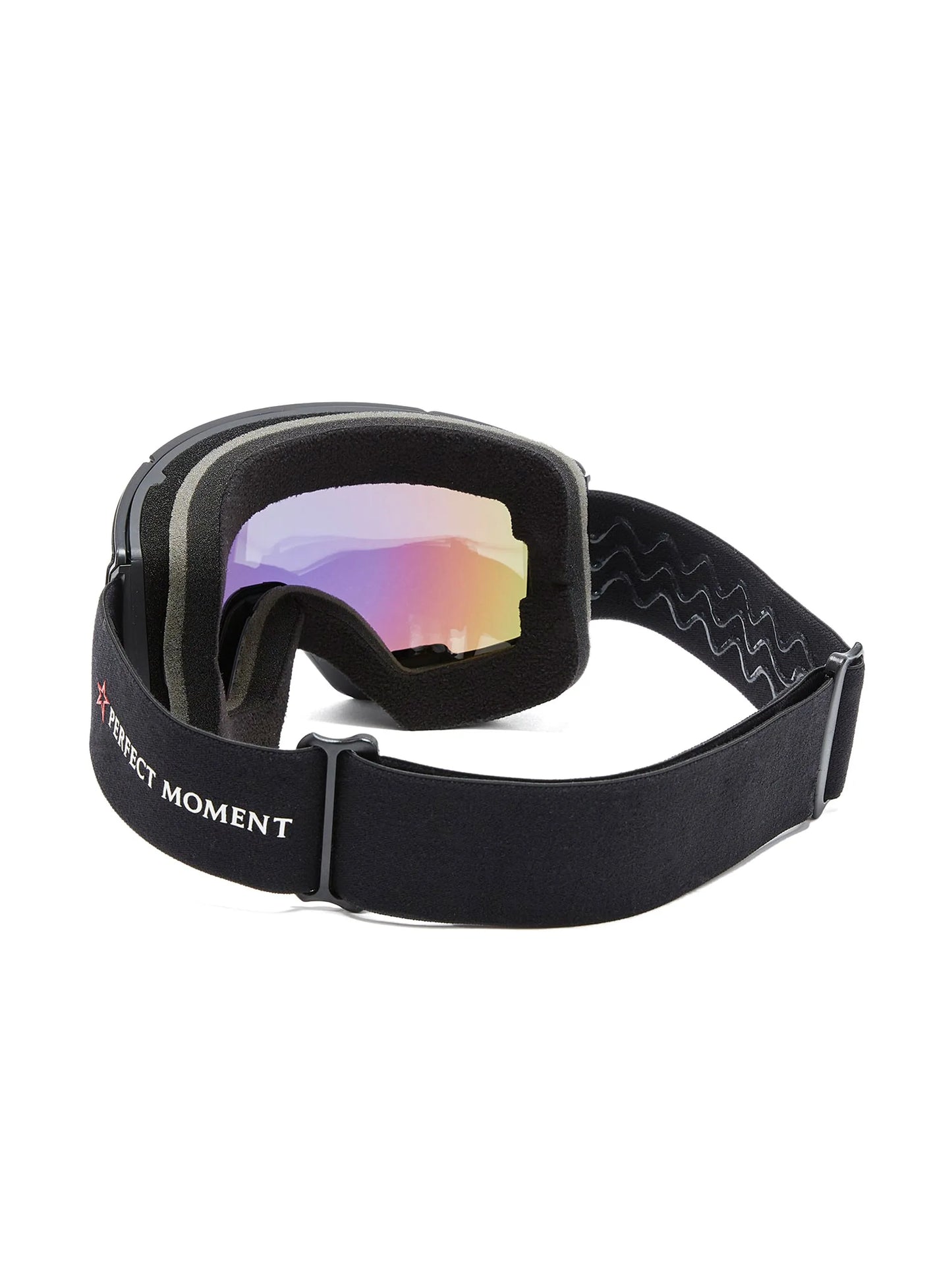 Polar logo-print goggles