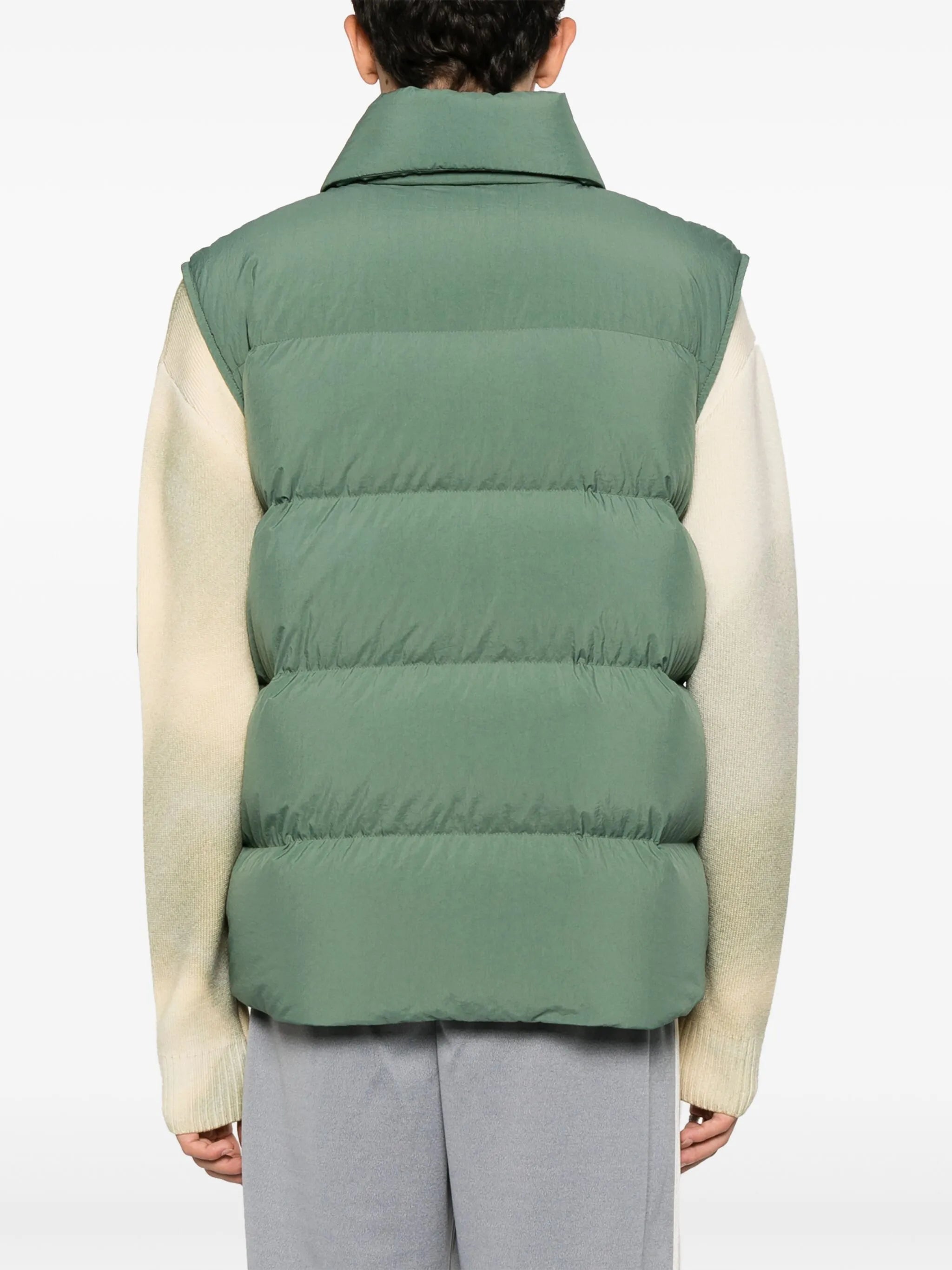 x Palm Angels Rodmar quilted down gilet