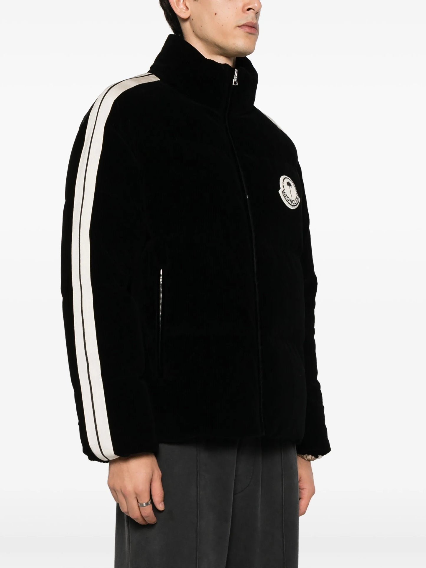 x Palm Angels Ramsau corduroy down jacket