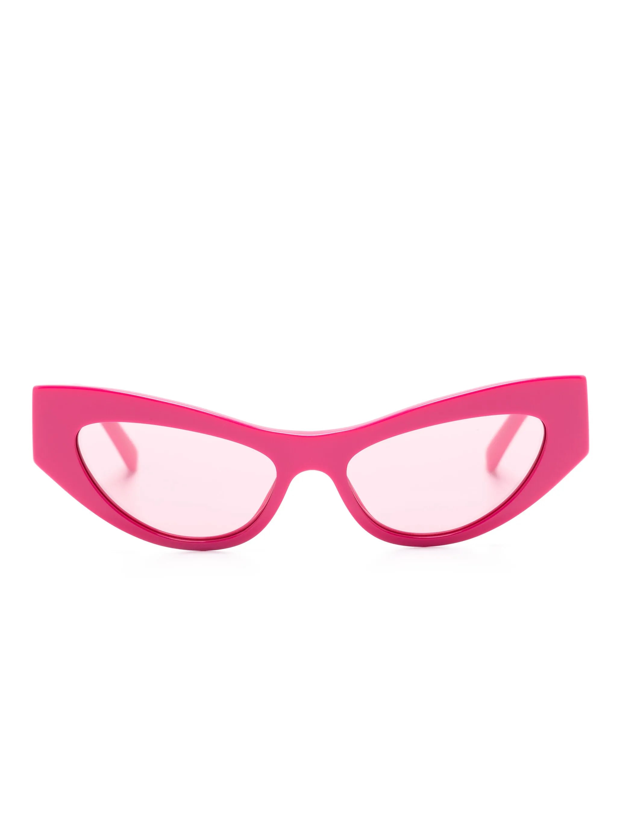 Logo cat-eye sunglasses