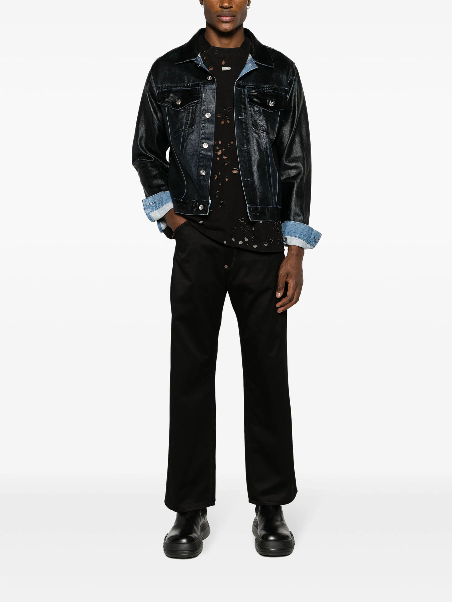 x Levis straight-leg trousers