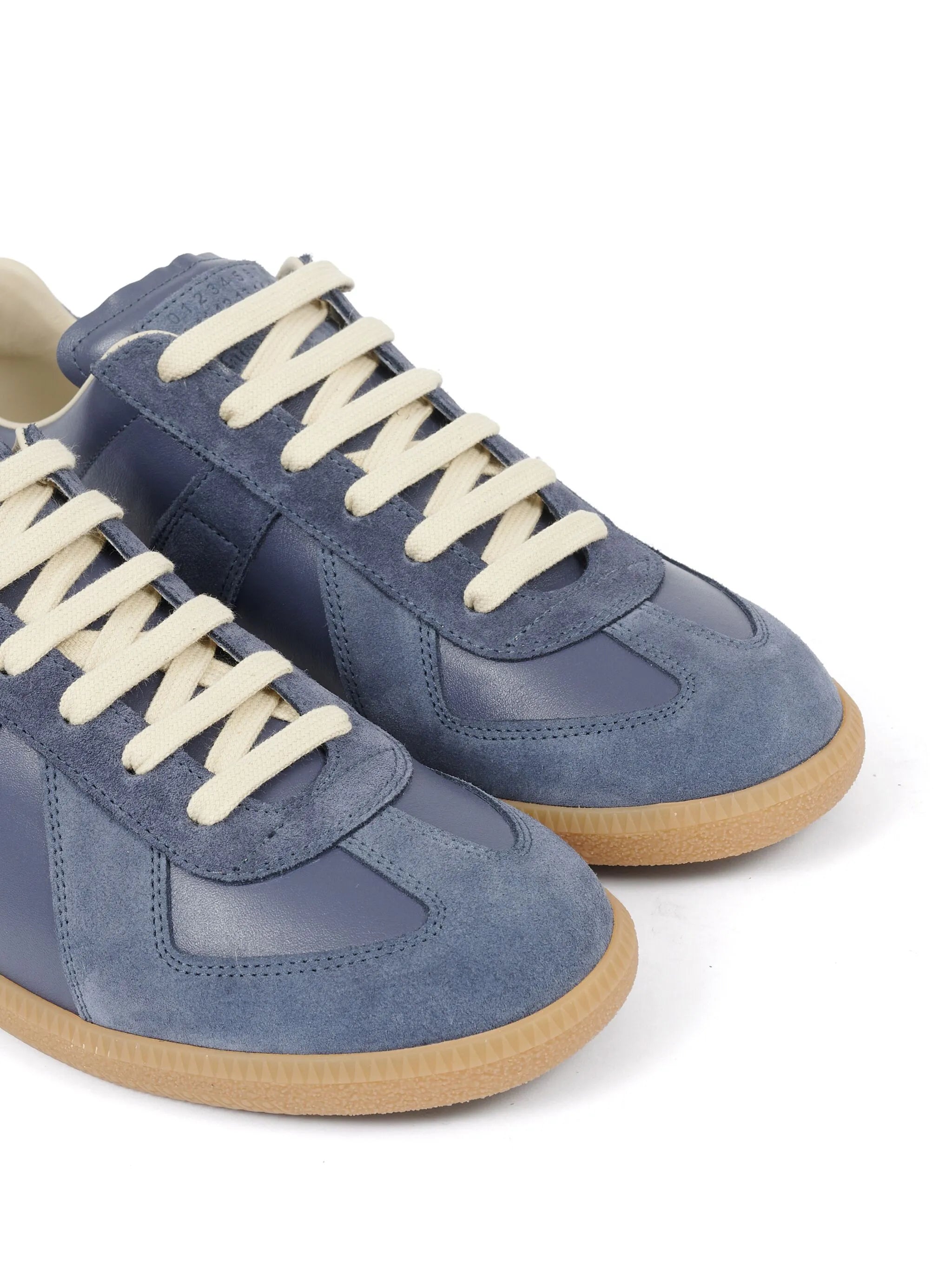 Replica leather sneakers