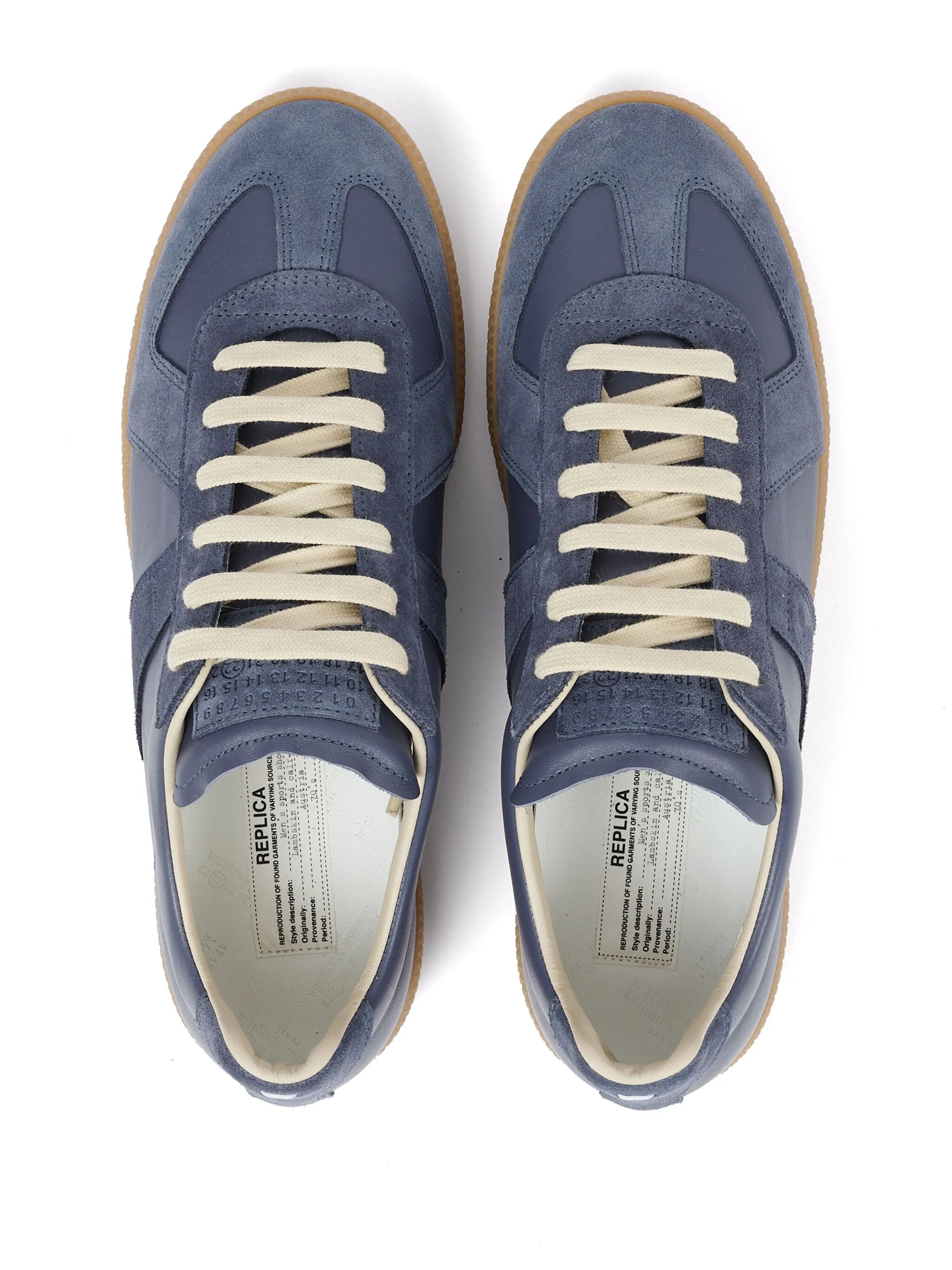 Replica leather sneakers