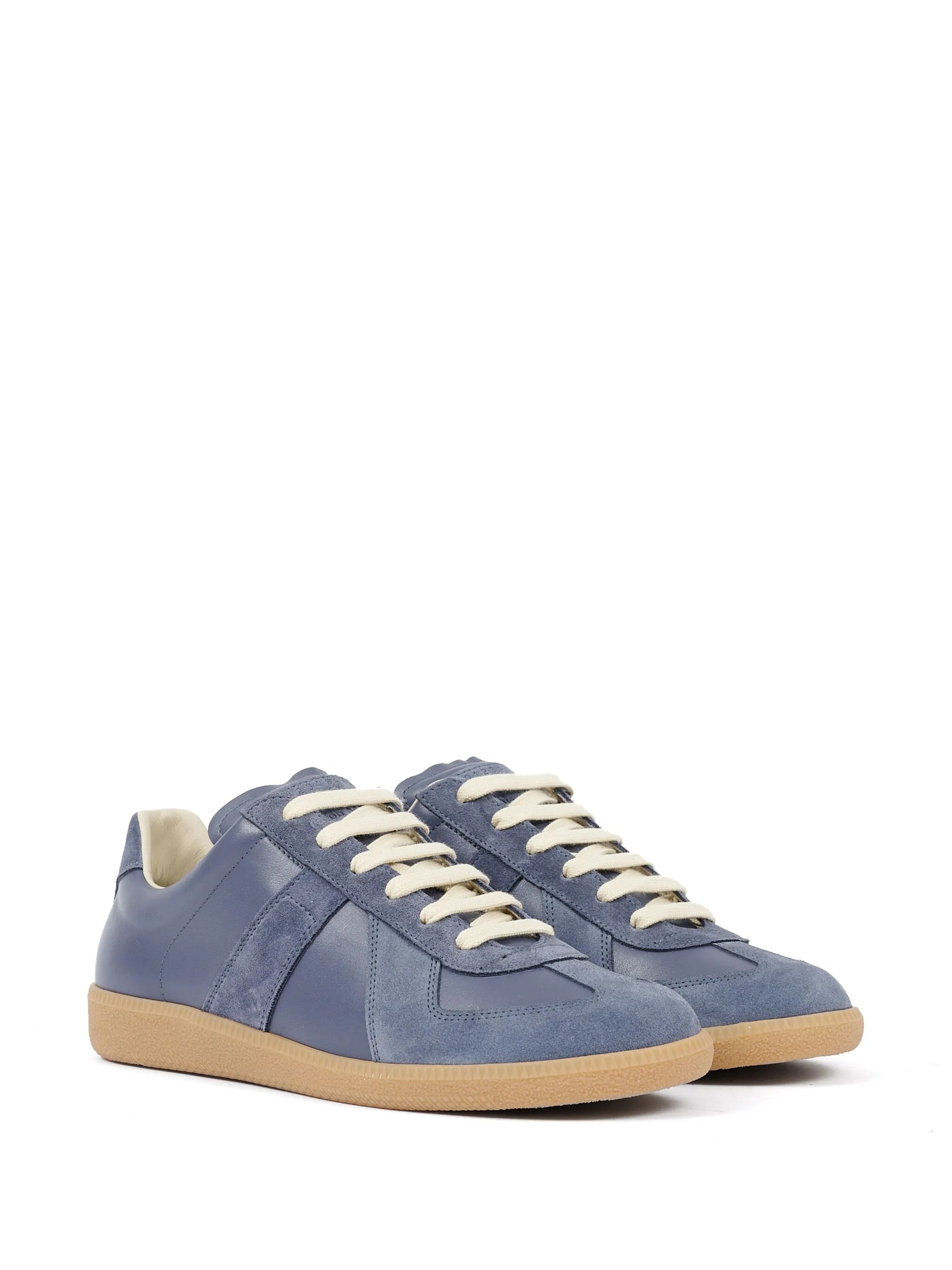 Replica leather sneakers