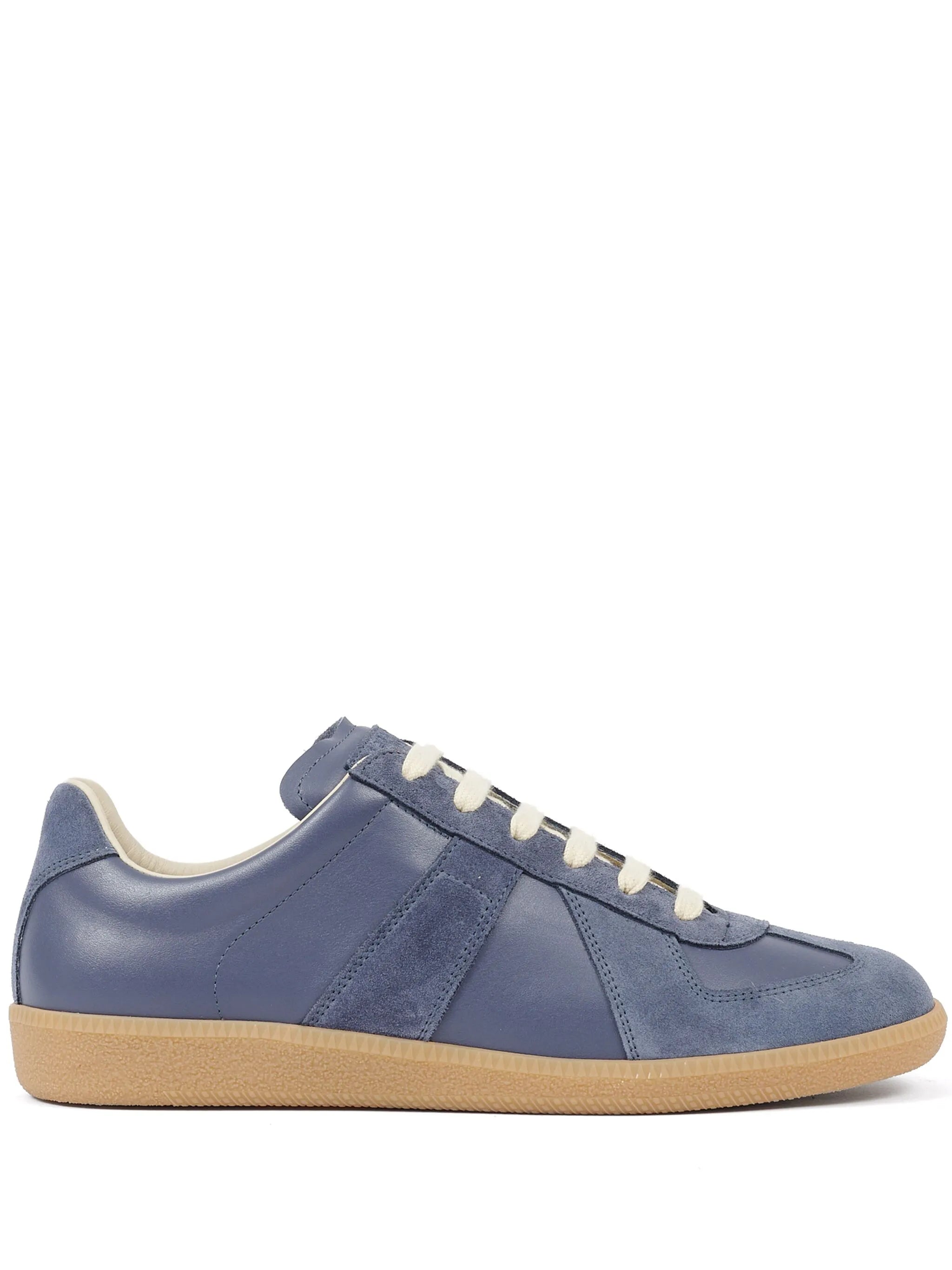Replica leather sneakers