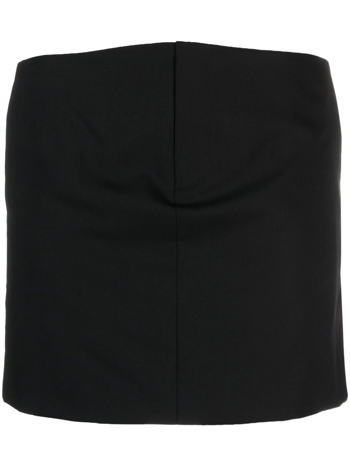 Paperback wool miniskirt