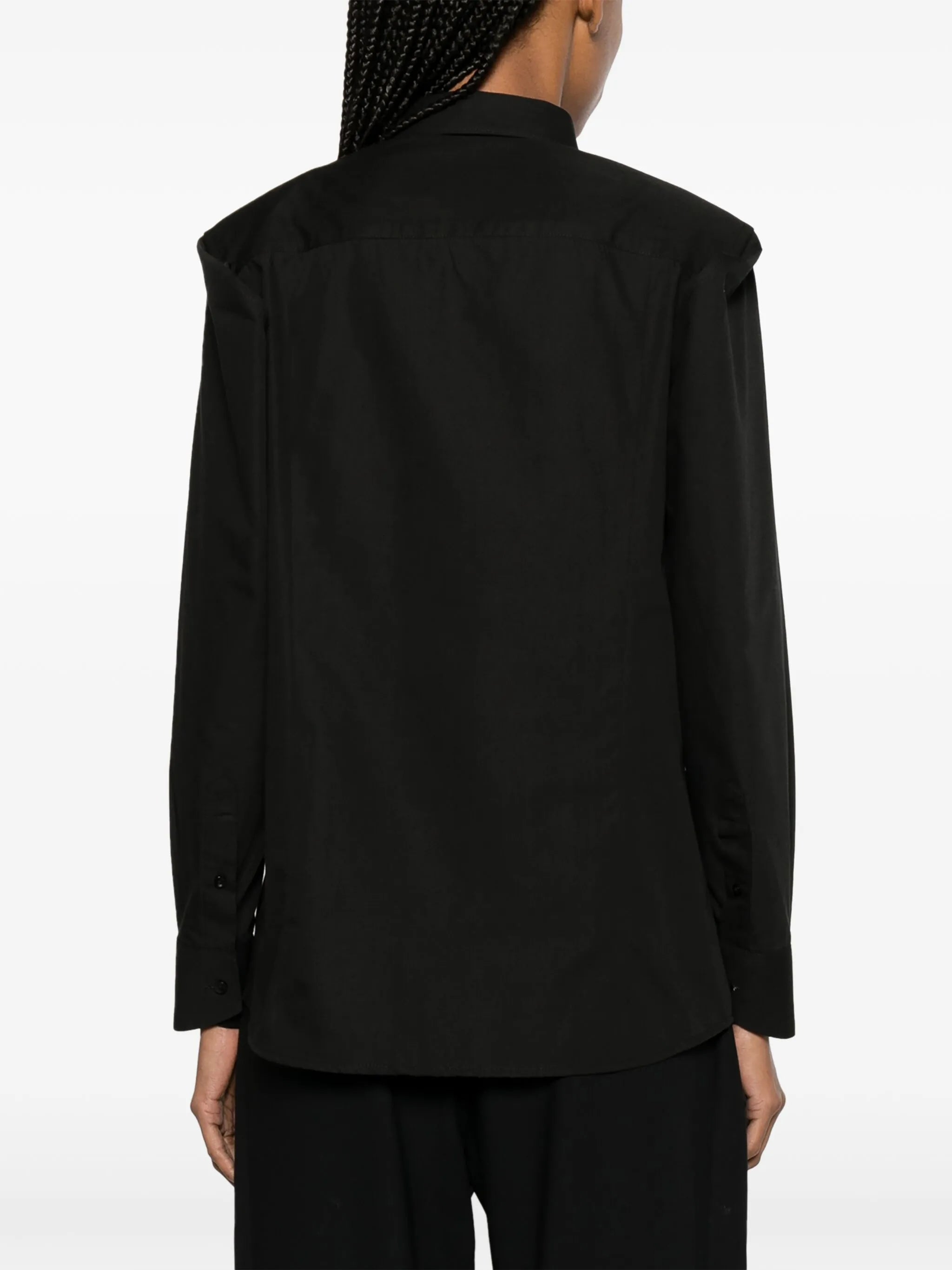 split-sleeve shirt