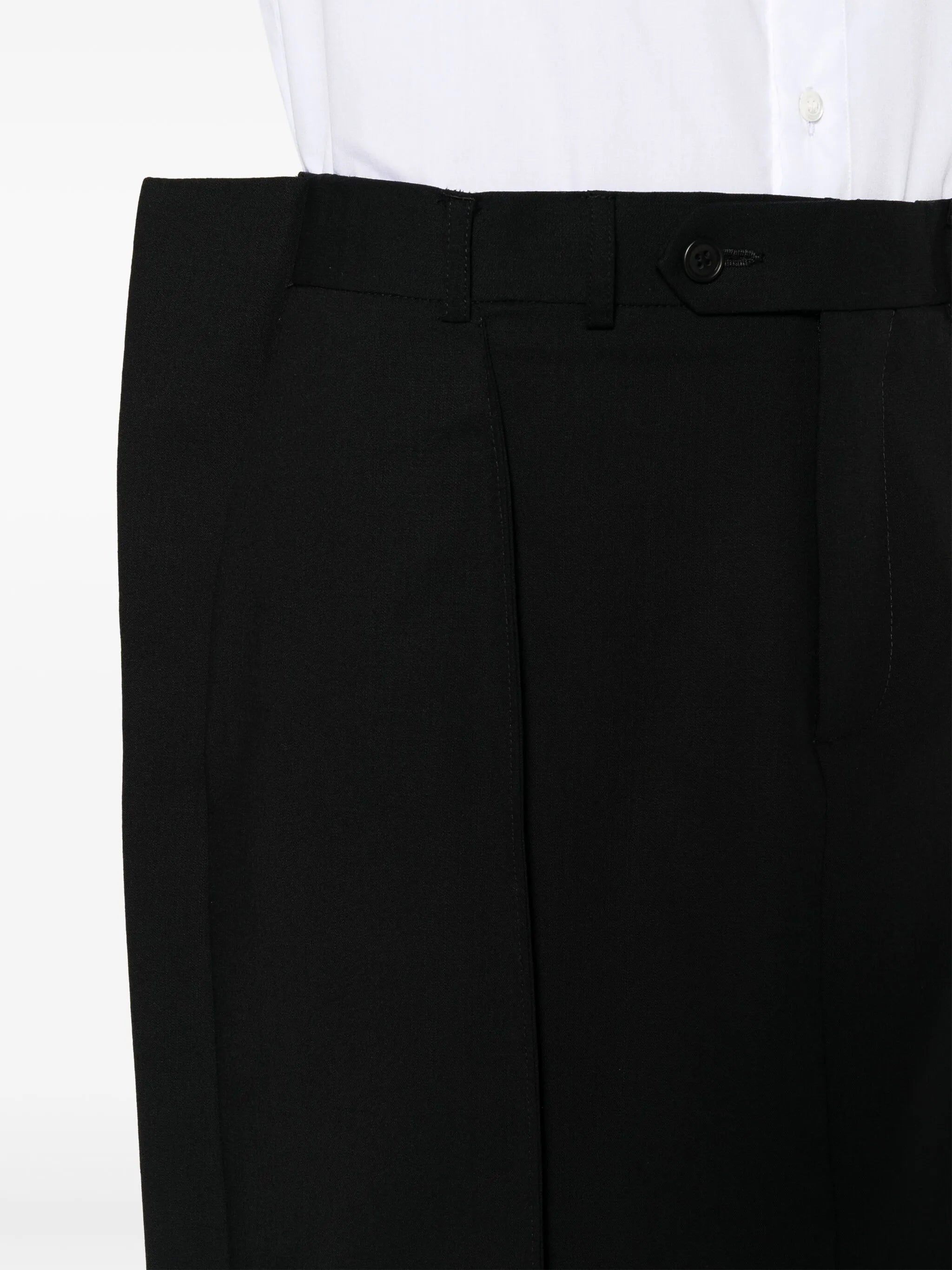 wool maxi skirt